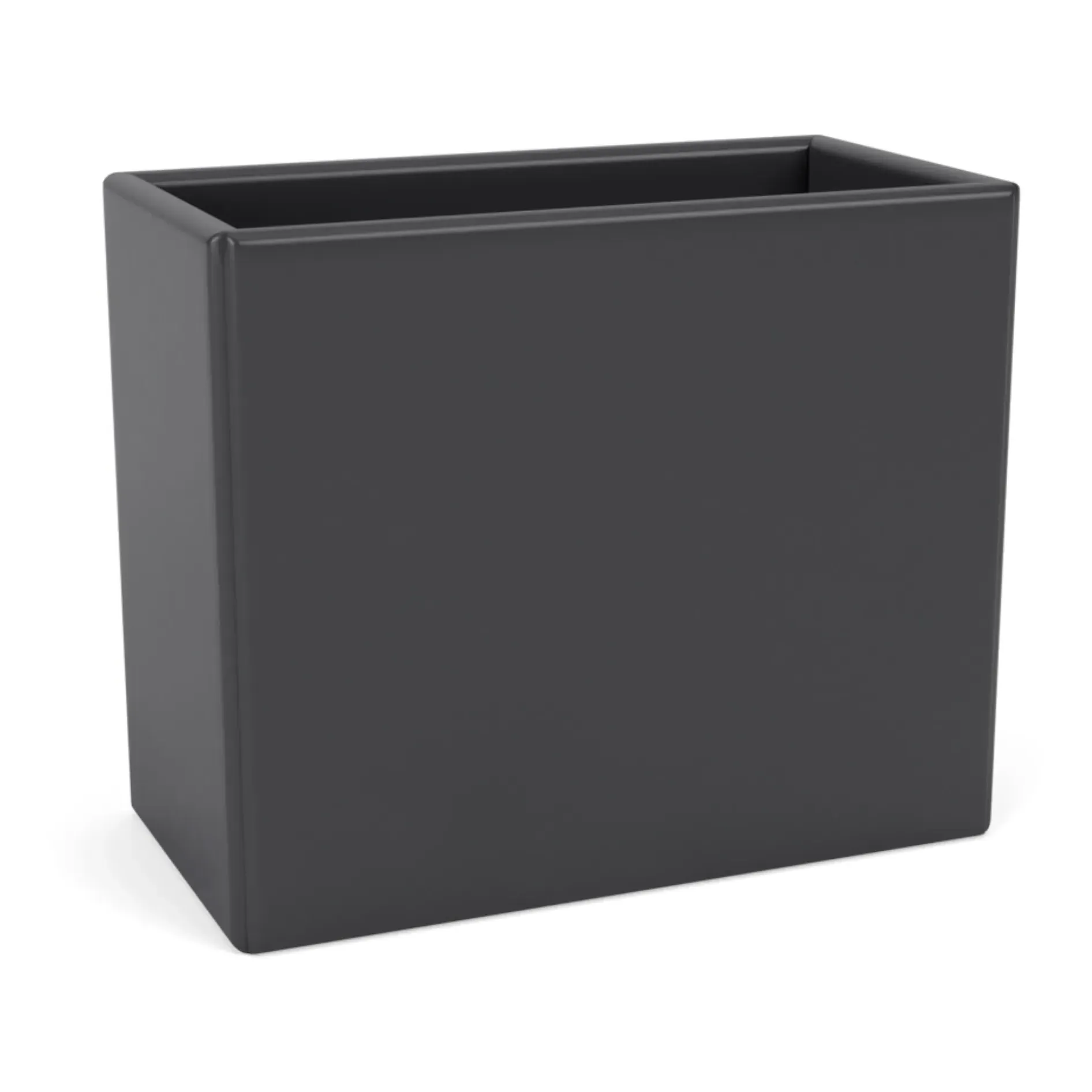 Collect Office Storage Box - Charcoal Grey, MDF product