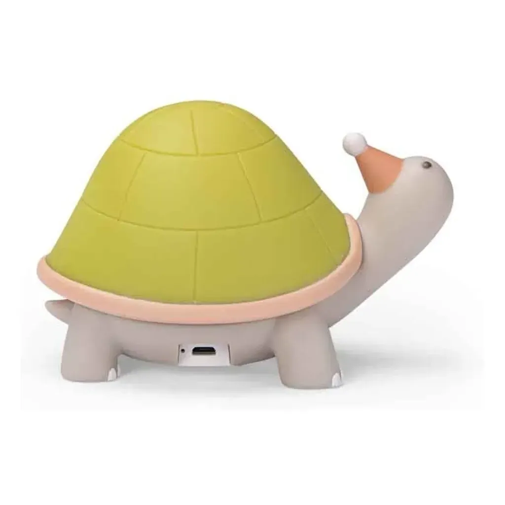 Moulin Roty Trois Petits Lapins Turtle Nightlight - Green product