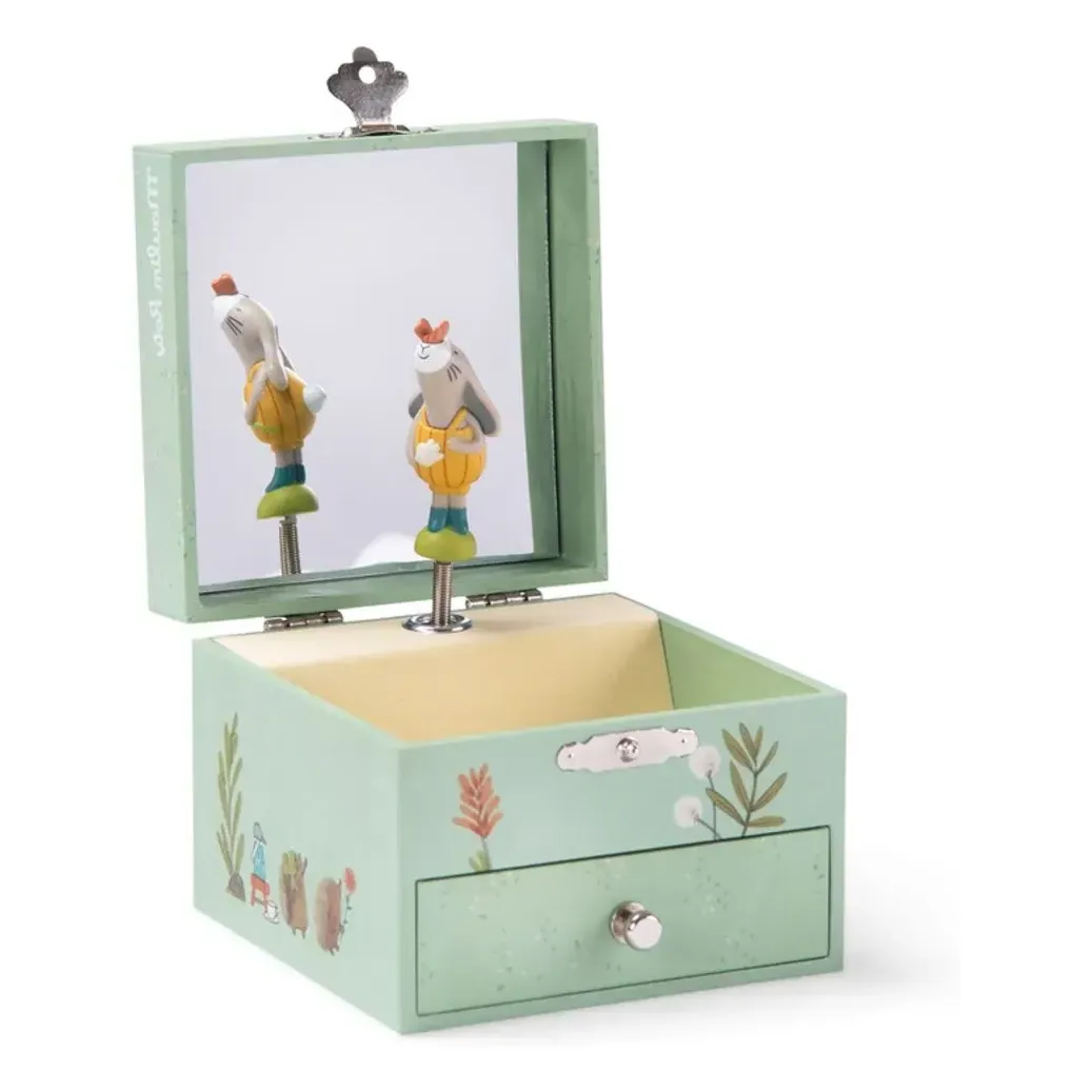 Trois Petits Lapins Music Box - Multicoloured, MDF alternate view