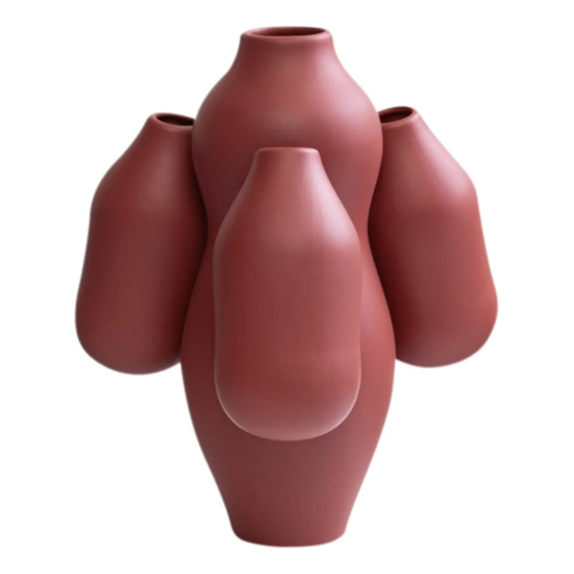Allpa by Jean-Baptiste Fastrez Vase - Terracotta, Ceramic product