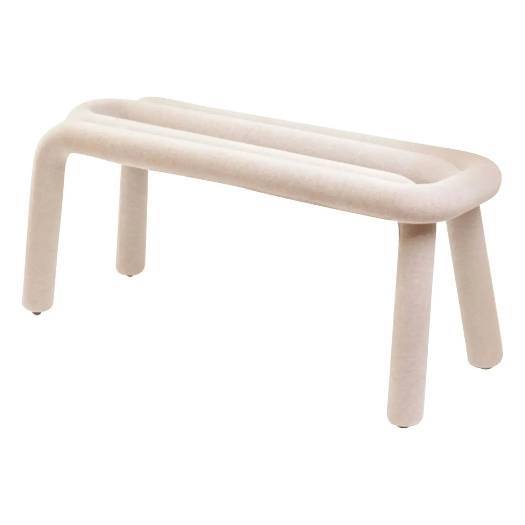 Big Game Bold 2-Seater Bench - Beige, Metal alternate view