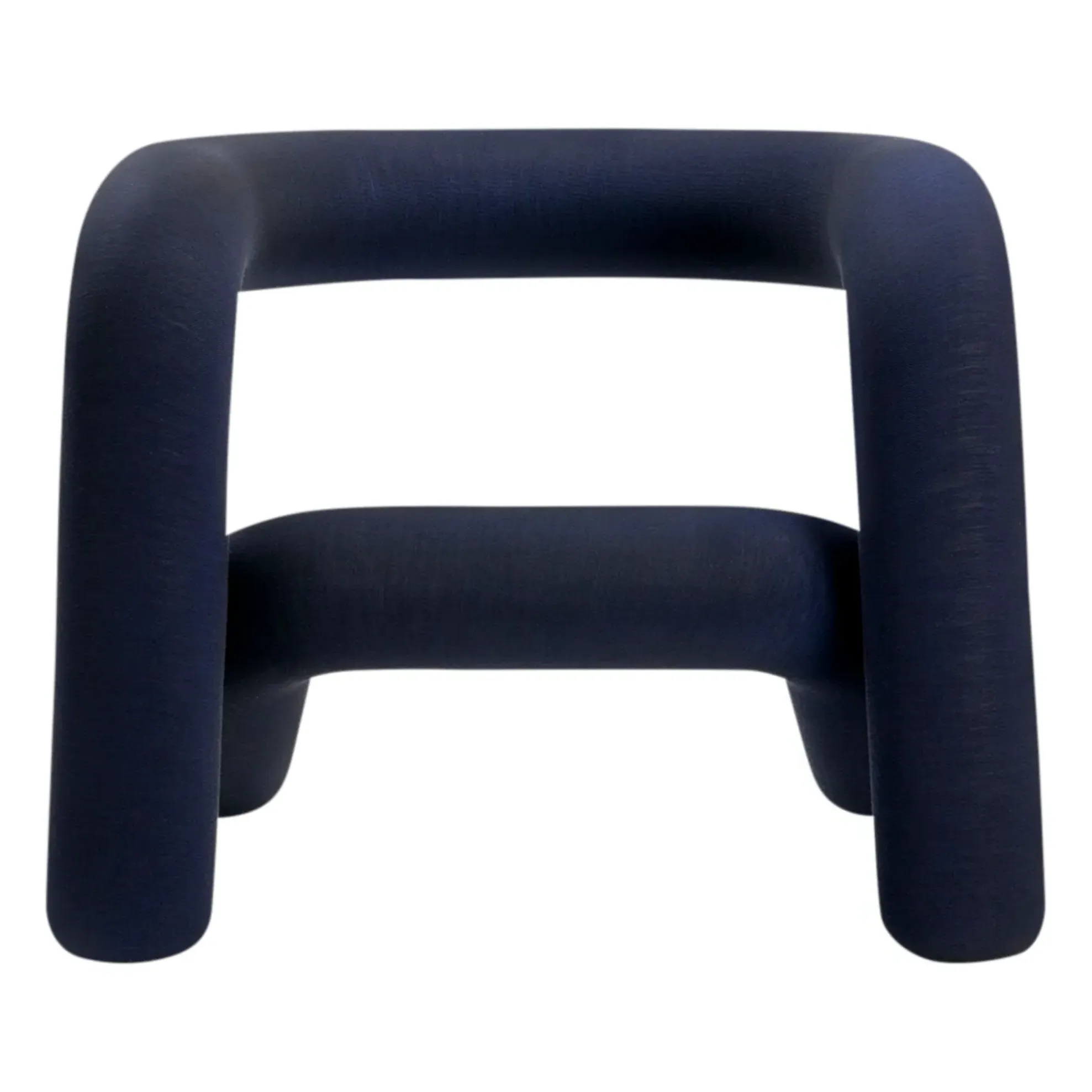 Big Game Extra Bold Armchair - Midnight Blue, Wool alternate view