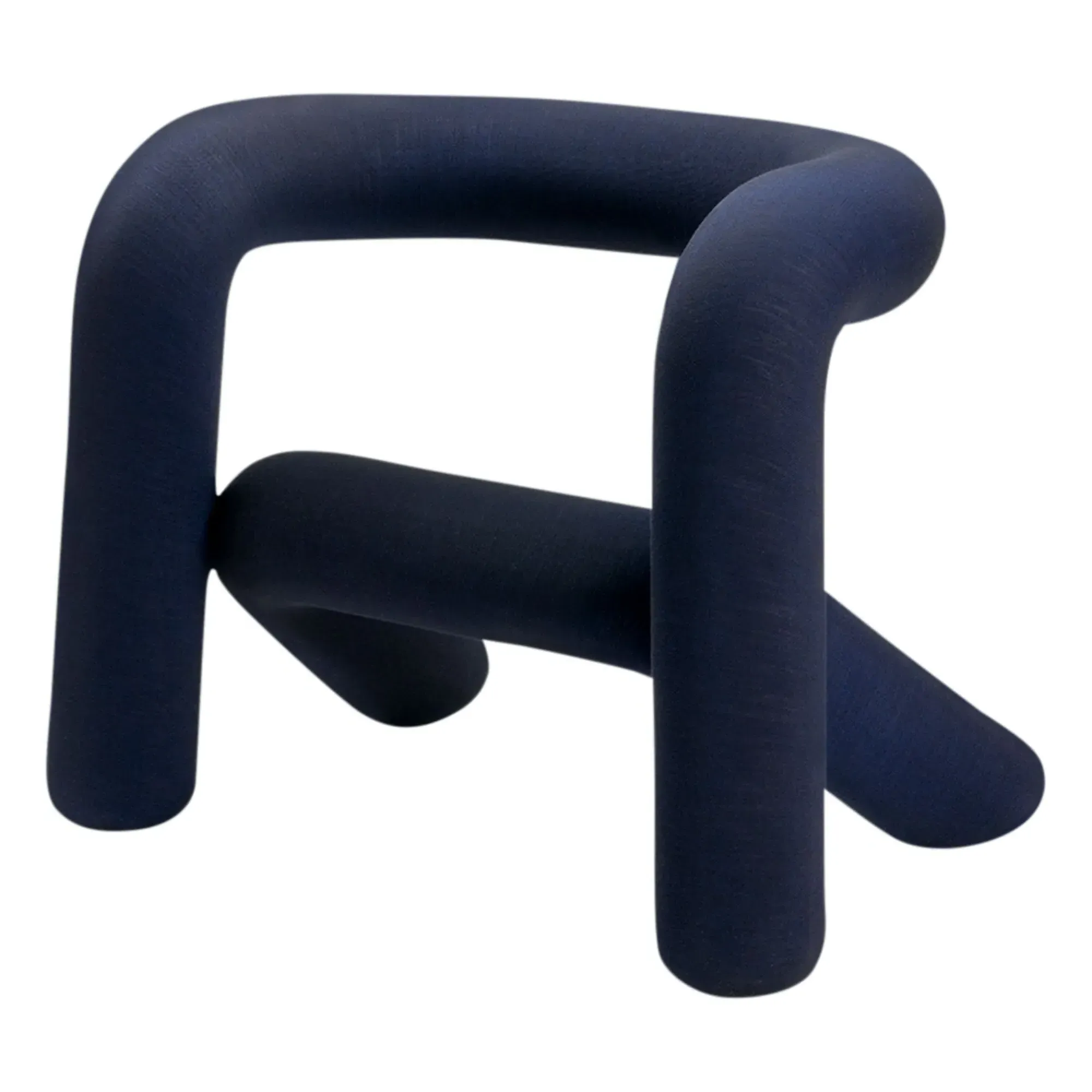 Big Game Extra Bold Armchair - Midnight Blue, Wool product