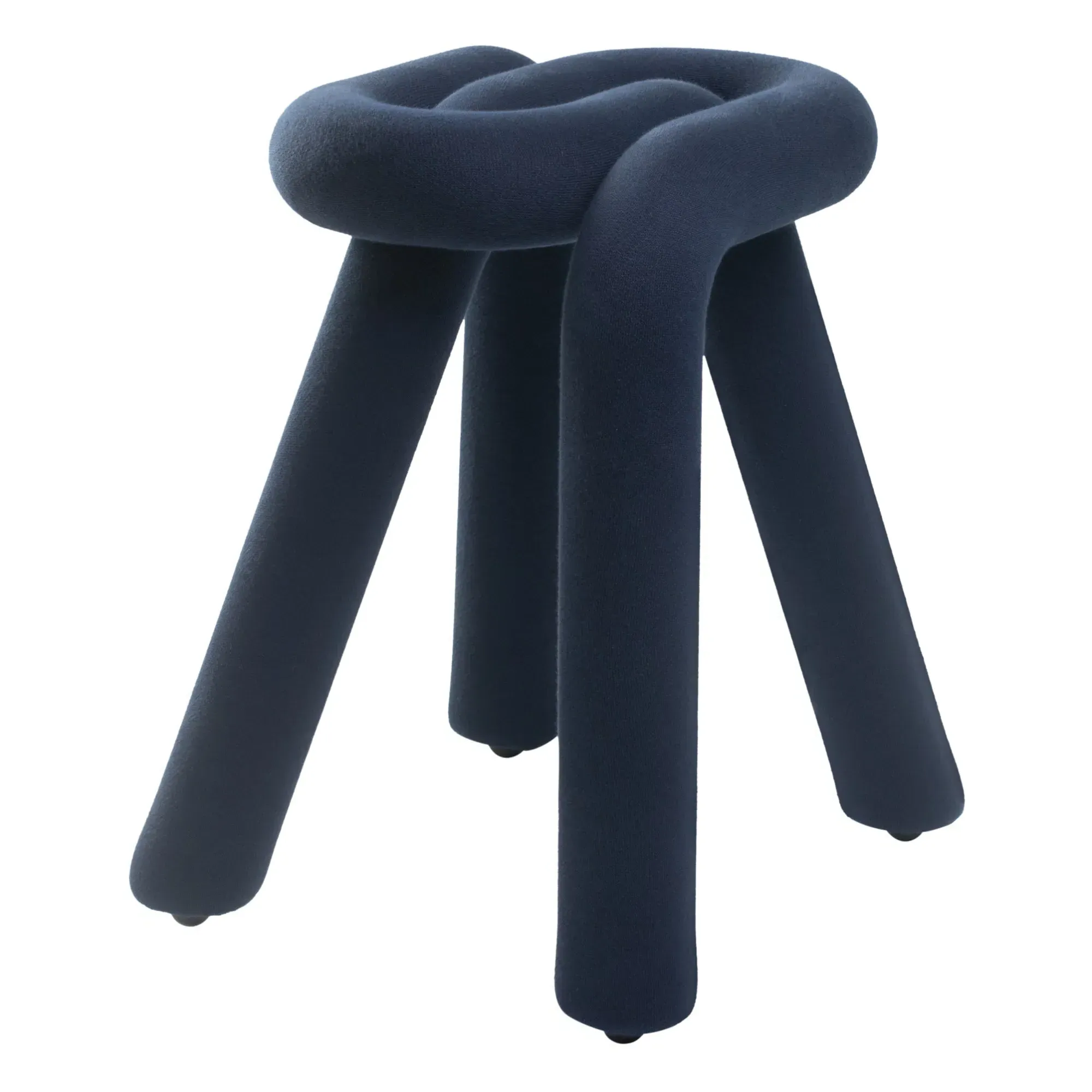 Bold Stool by Big Game - Navy Blue, Metal product