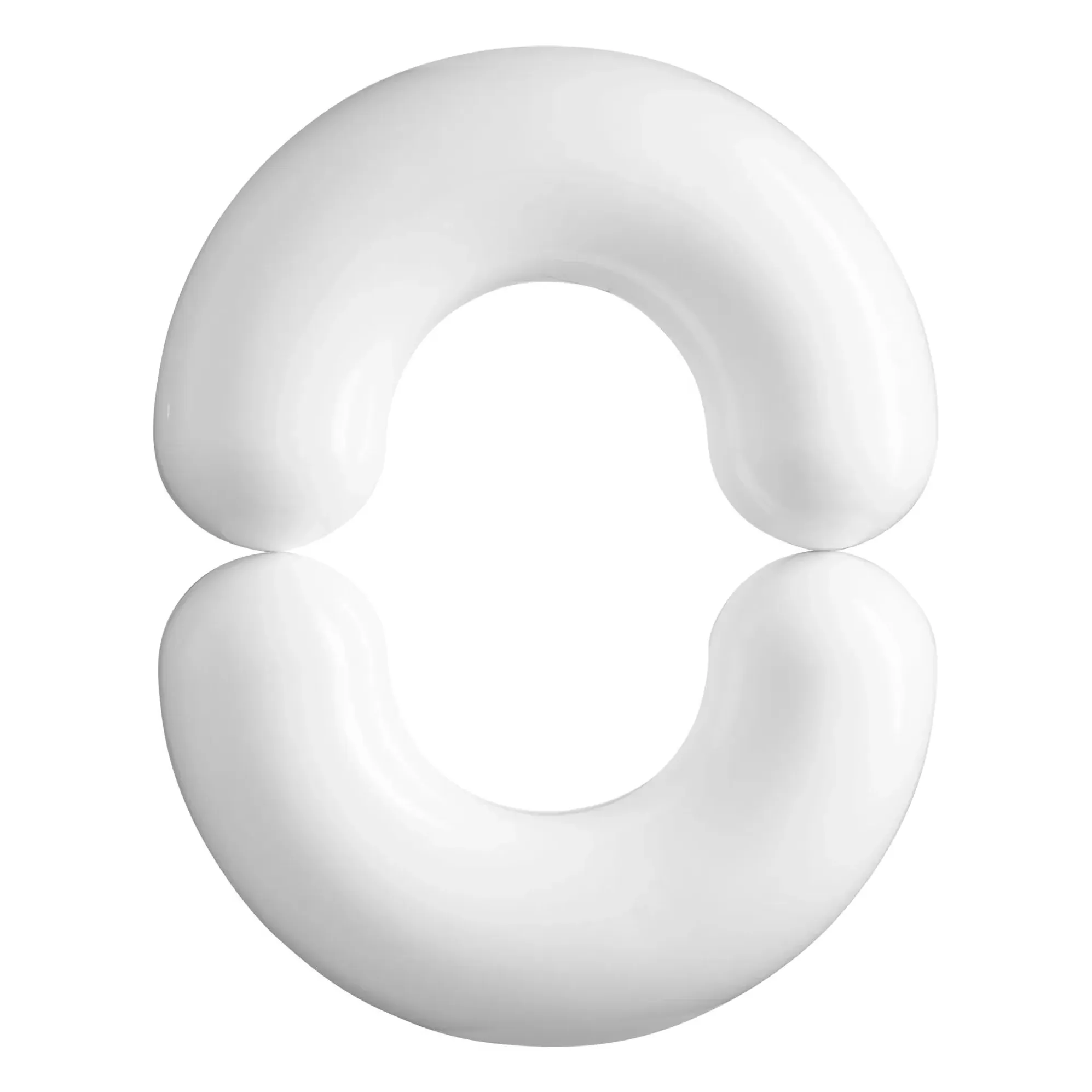 Zodiac Jean-Baptiste Fastrez Wall Mirror - White, Ceramic product