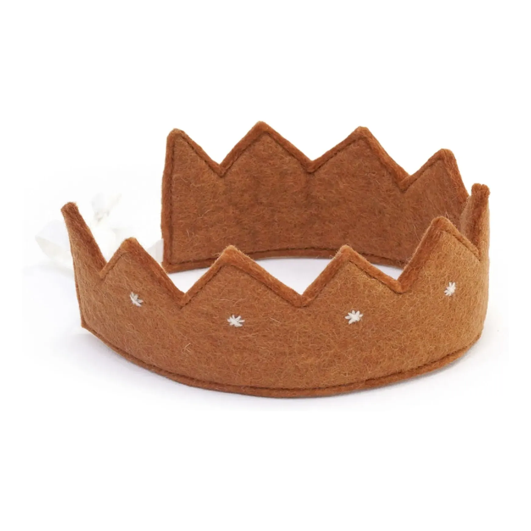 Kumari Felt Wreath - Caramel product