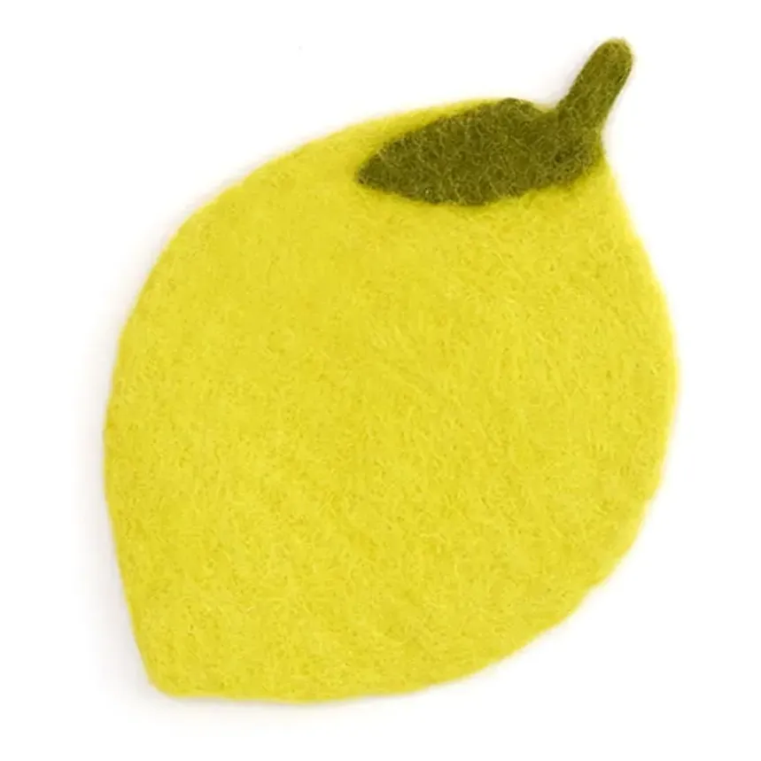 Lemon Felt Place Mat - Yellow product