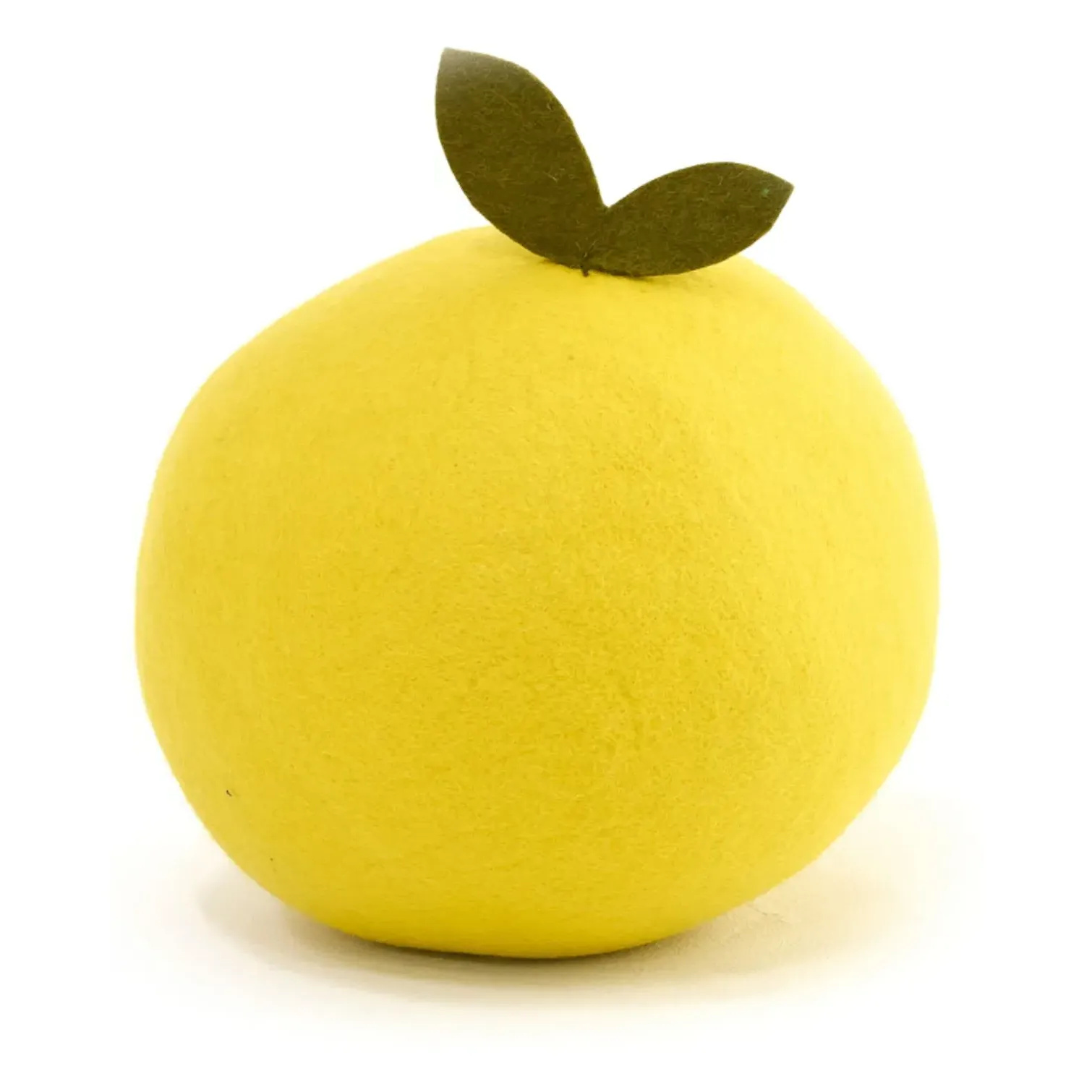 Lemon Pouffe - Yellow, Felt product