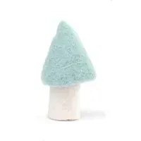 Muskhane Felt Morel Mushroom Decoration - Jade alternate view