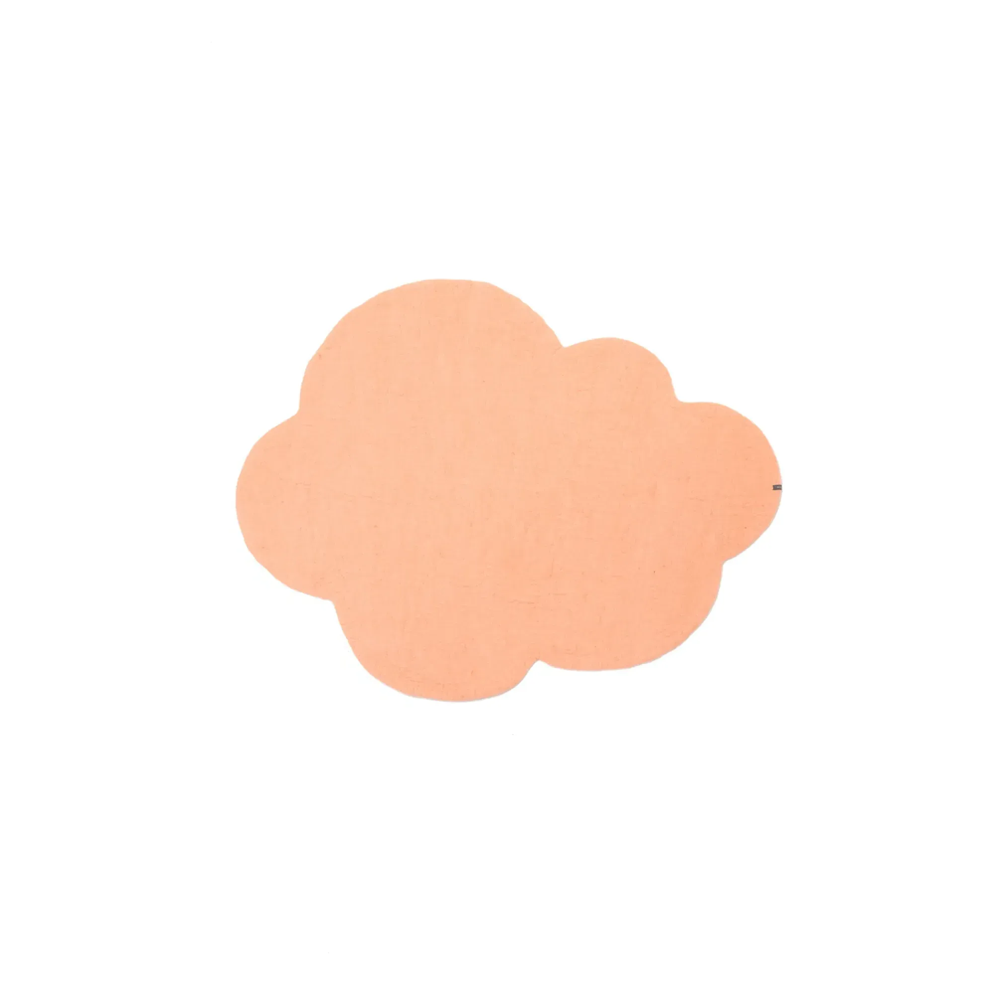 Nuage Cloud Shape Rug - Blush, Felt product