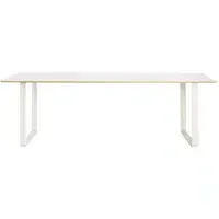 70/70 Dining Table - White, Plywood alternate view