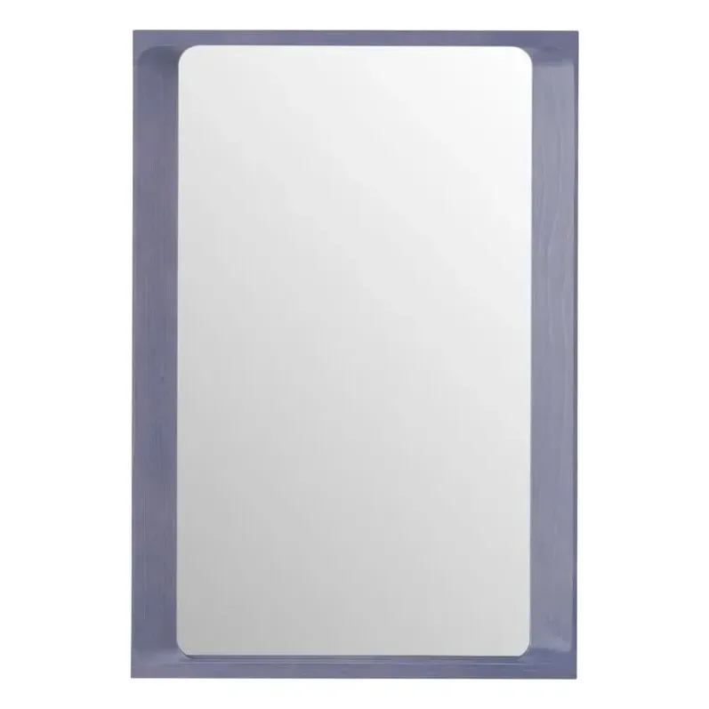 Arced Wall Mirror - Lilac, Spruce Wood product