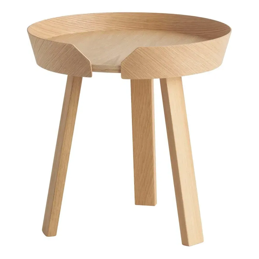 Around Round Coffee Table - Oak, Oak Wood product