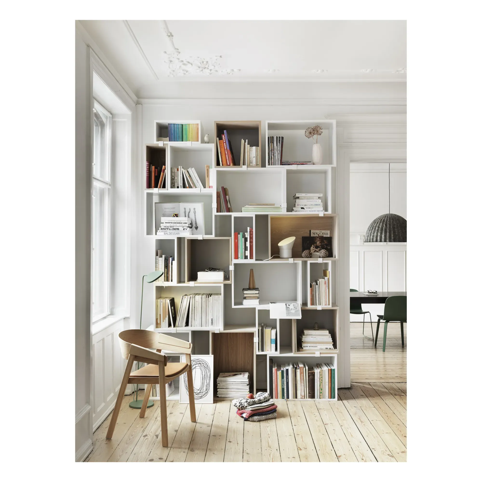 Cover Armchair - Oak, Solid Wood alternate view