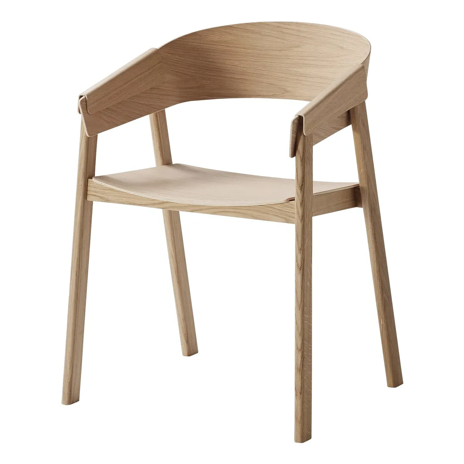 Cover Armchair - Oak, Solid Wood product
