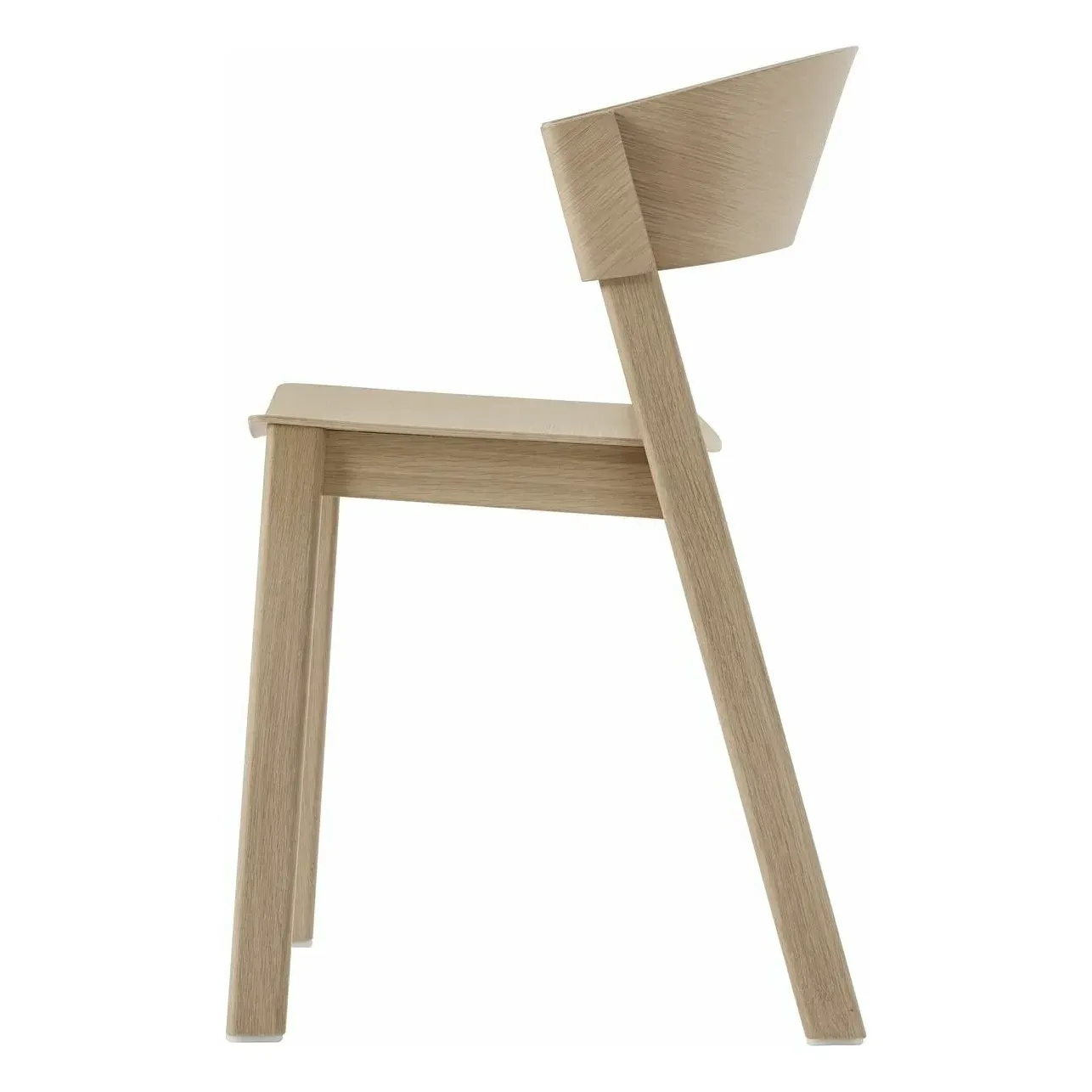 Cover by Thomas Bentzen Side Chair - Oak, Veneer alternate view