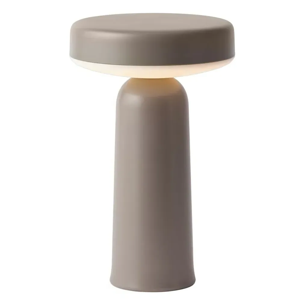 Ease by Johan Van Hengel Portable Table Lamp - Taupe Brown, ABS product