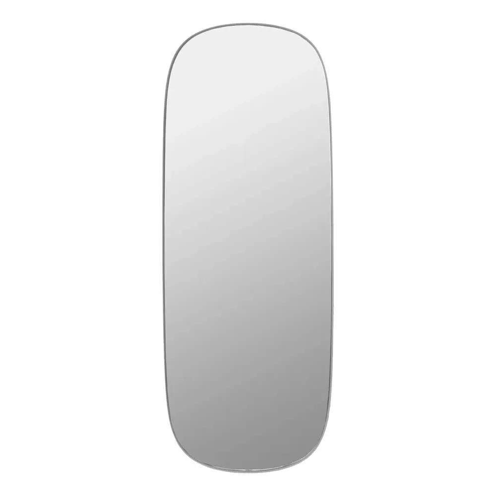 Framed Mirror - Grey, Steel product