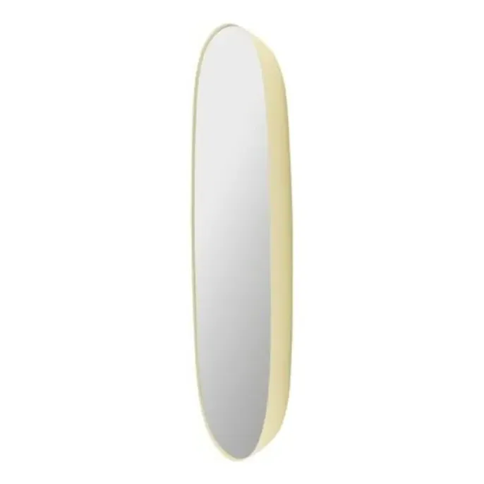 Framed Mirror - Pale Yellow, Powder-Coated Steel alternate view