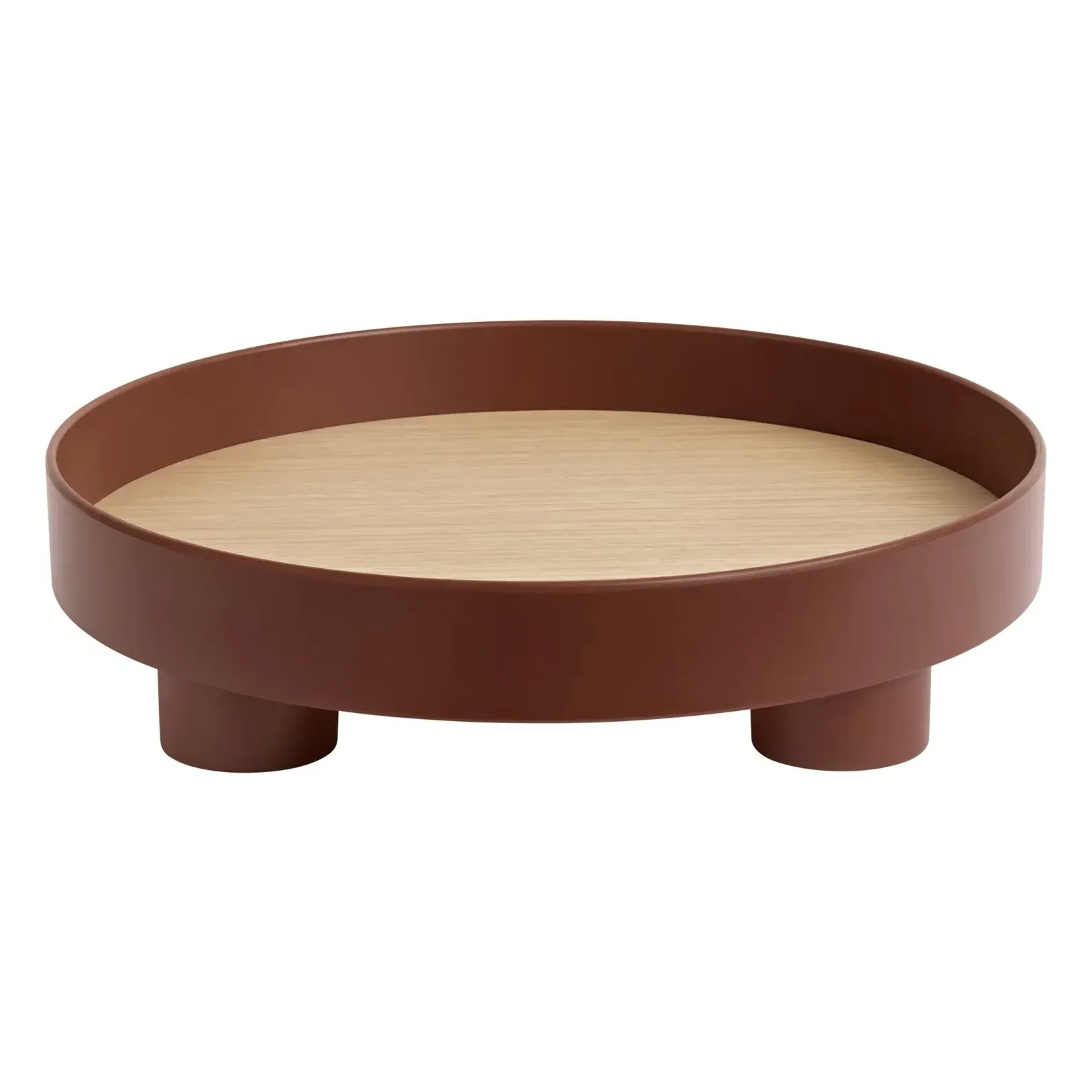Muuto Platform Stackable Tray - Burgundy, ABS product
