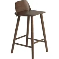 Nerd Bar Stool - Dark Wood alternate view