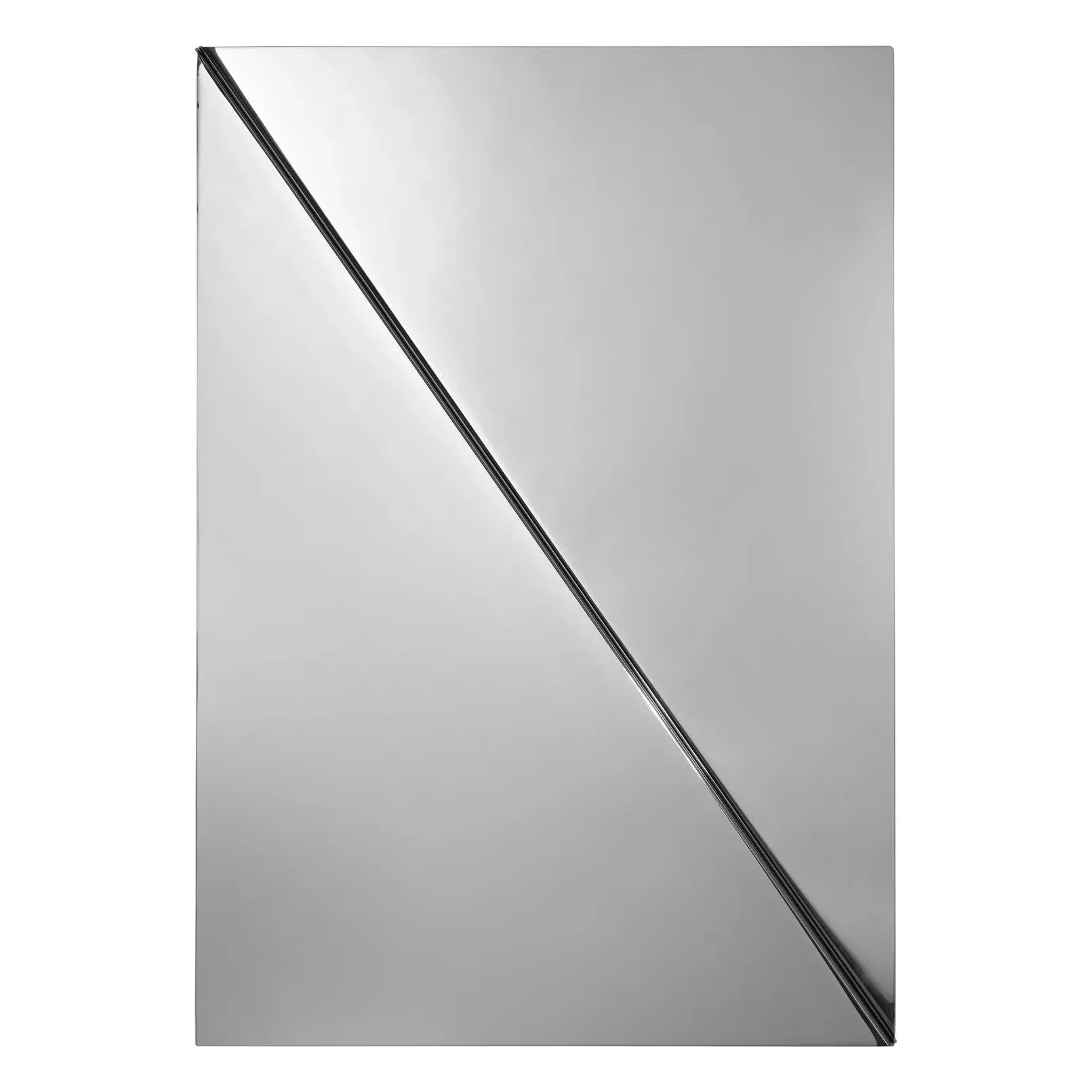 Phil Procter Gaze Wall Mirror - Steel, Stainless Steel product