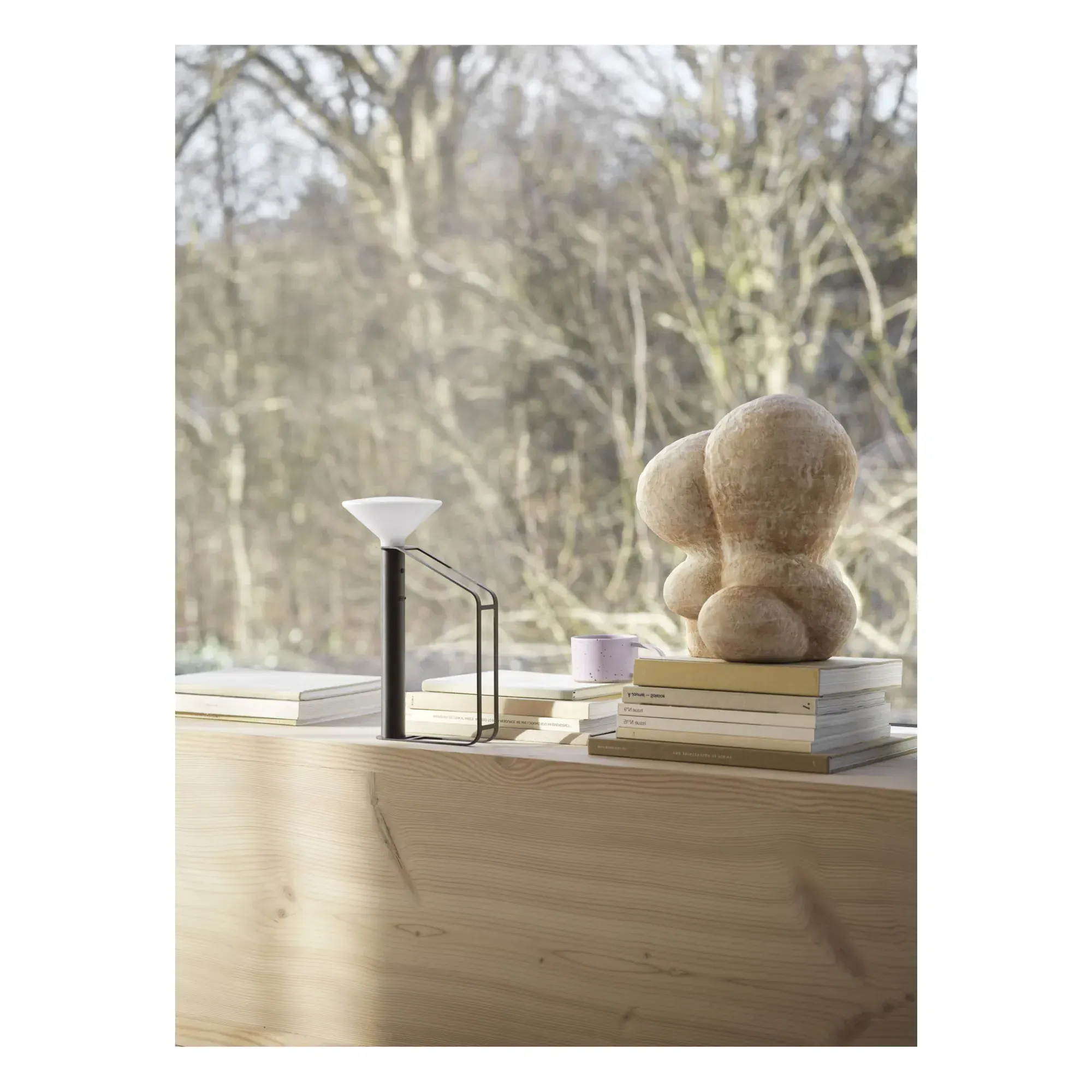 Piton Portable Battery-Operated Lamp - Black, Aluminium alternate view