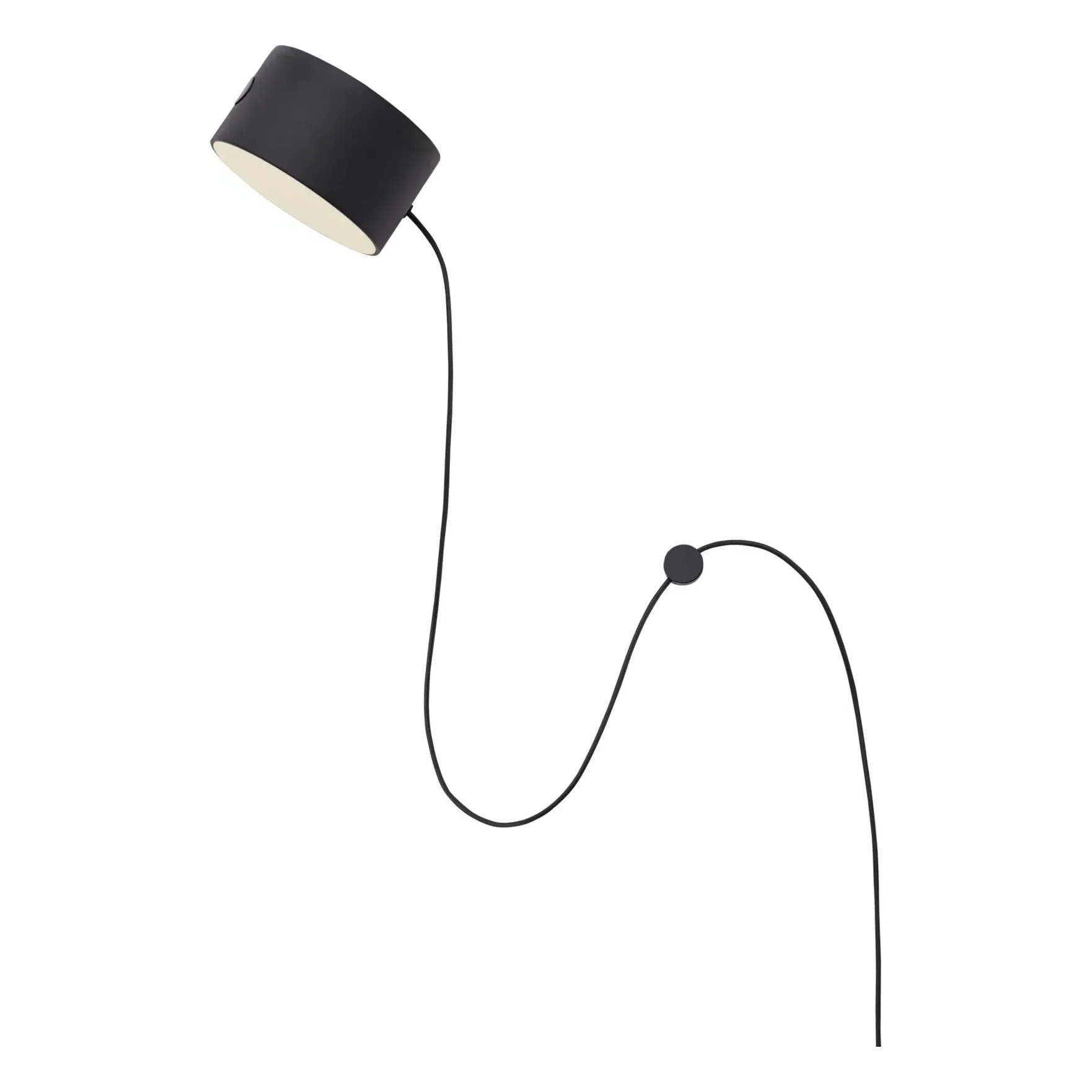 Post Wall Light - Black, Steel product