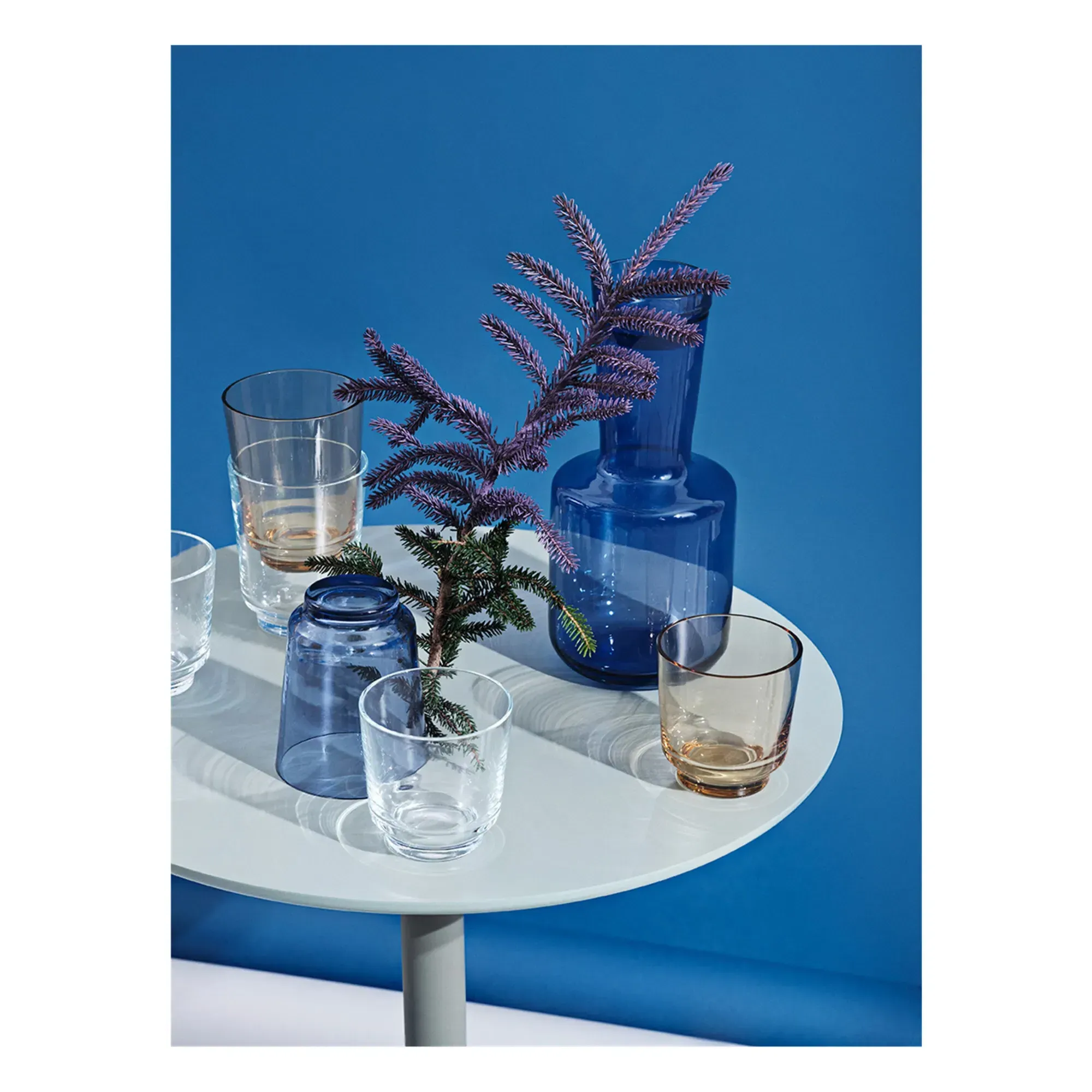 Raise Set of 2 Glasses - Transparent, Glass alternate view