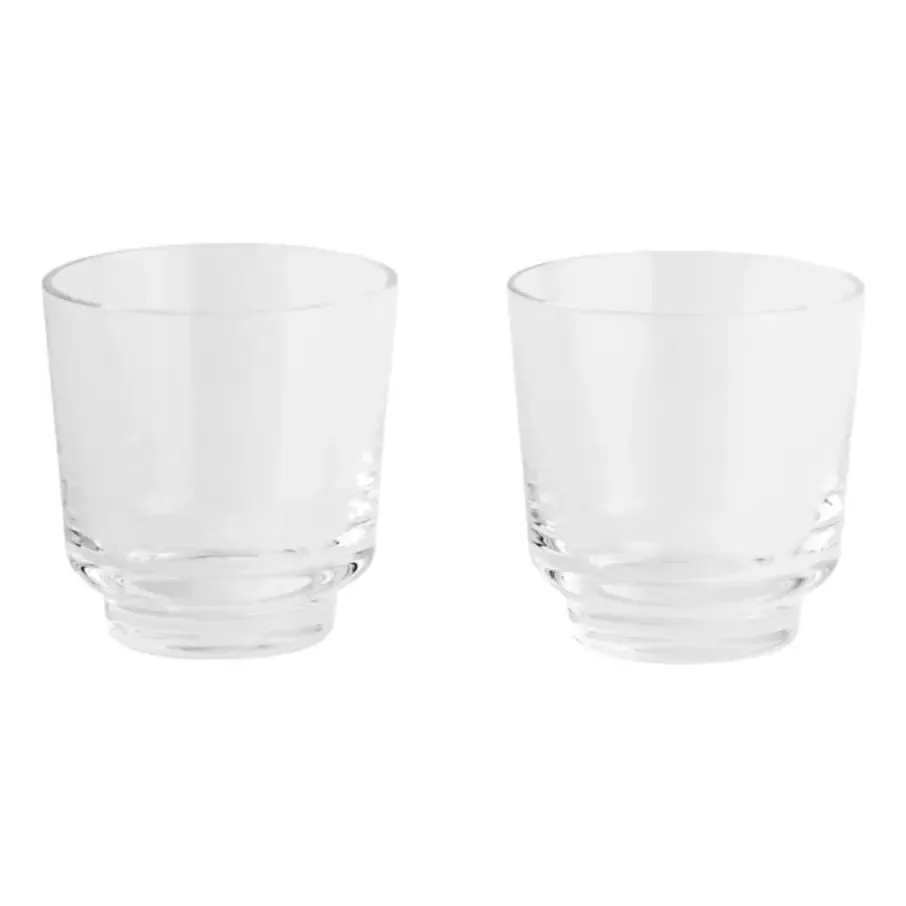 Raise Set of 2 Glasses - Transparent, Glass product