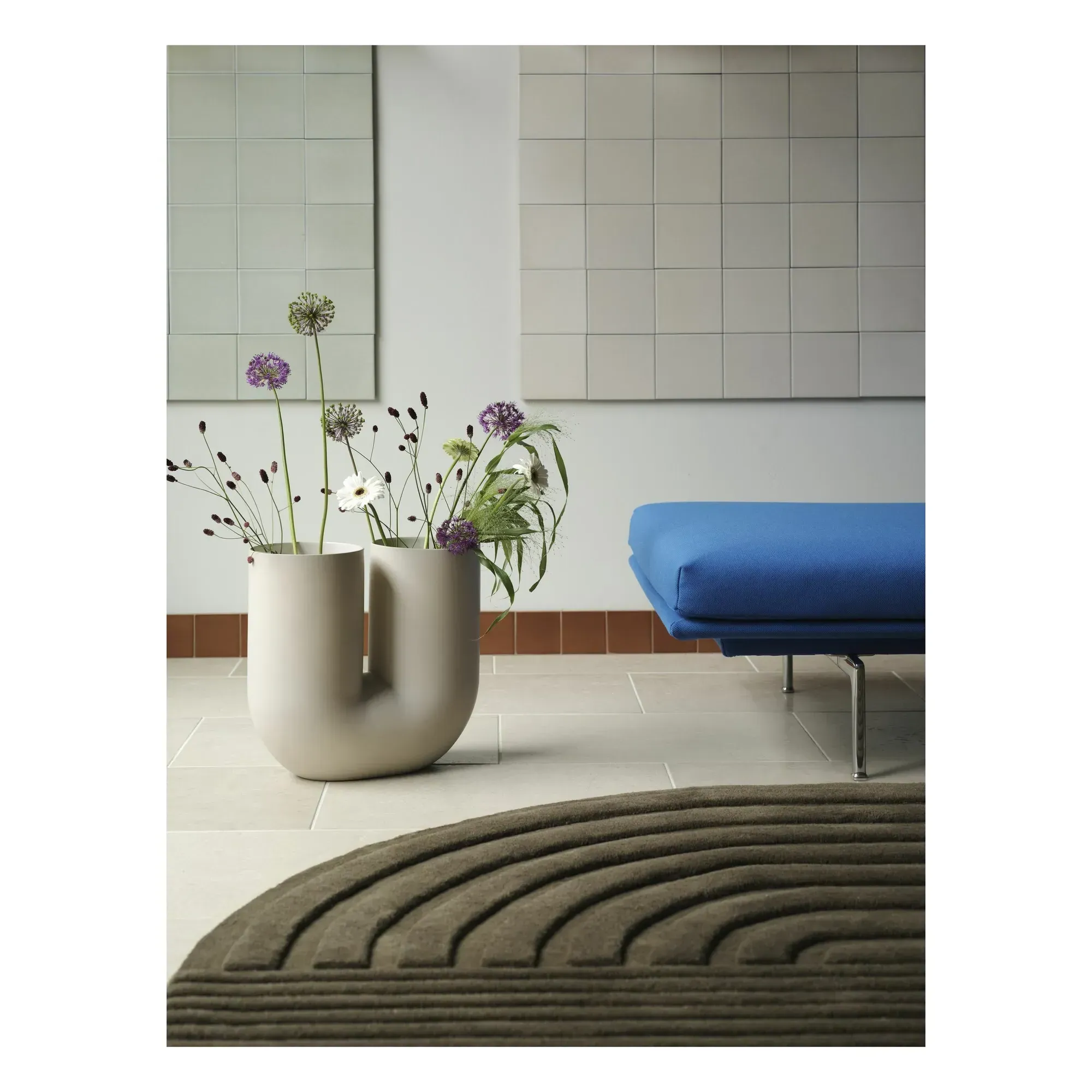 Relevo by Studiopepe Wool Rug - Taupe Brown alternate view