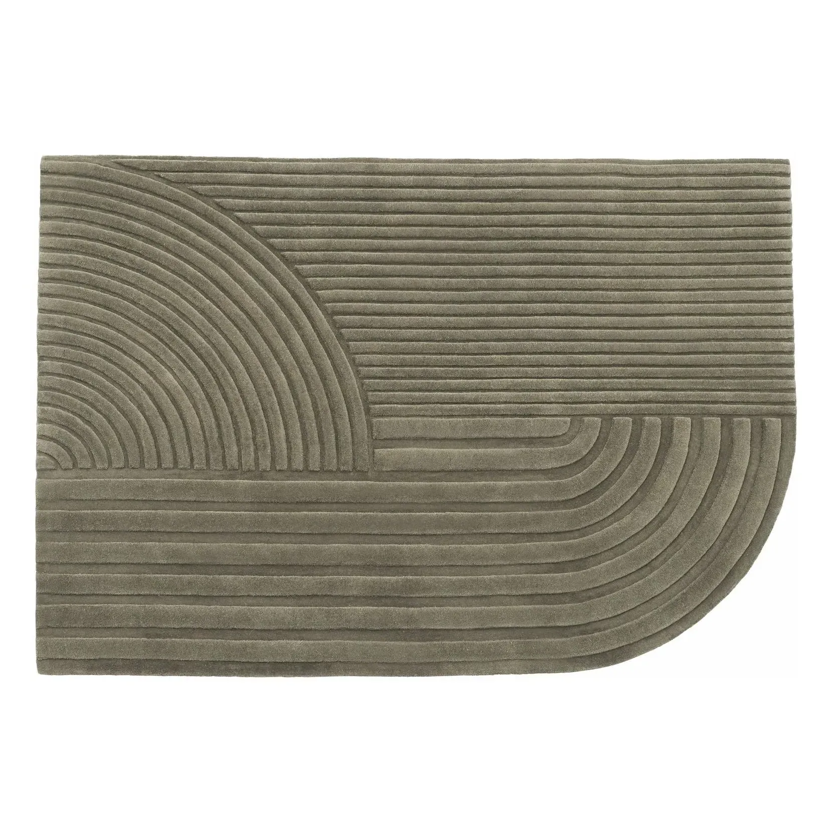 Relevo by Studiopepe Wool Rug - Taupe Brown product
