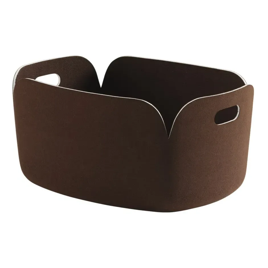 Restore Storage Basket - Brown, Recycled Felt product