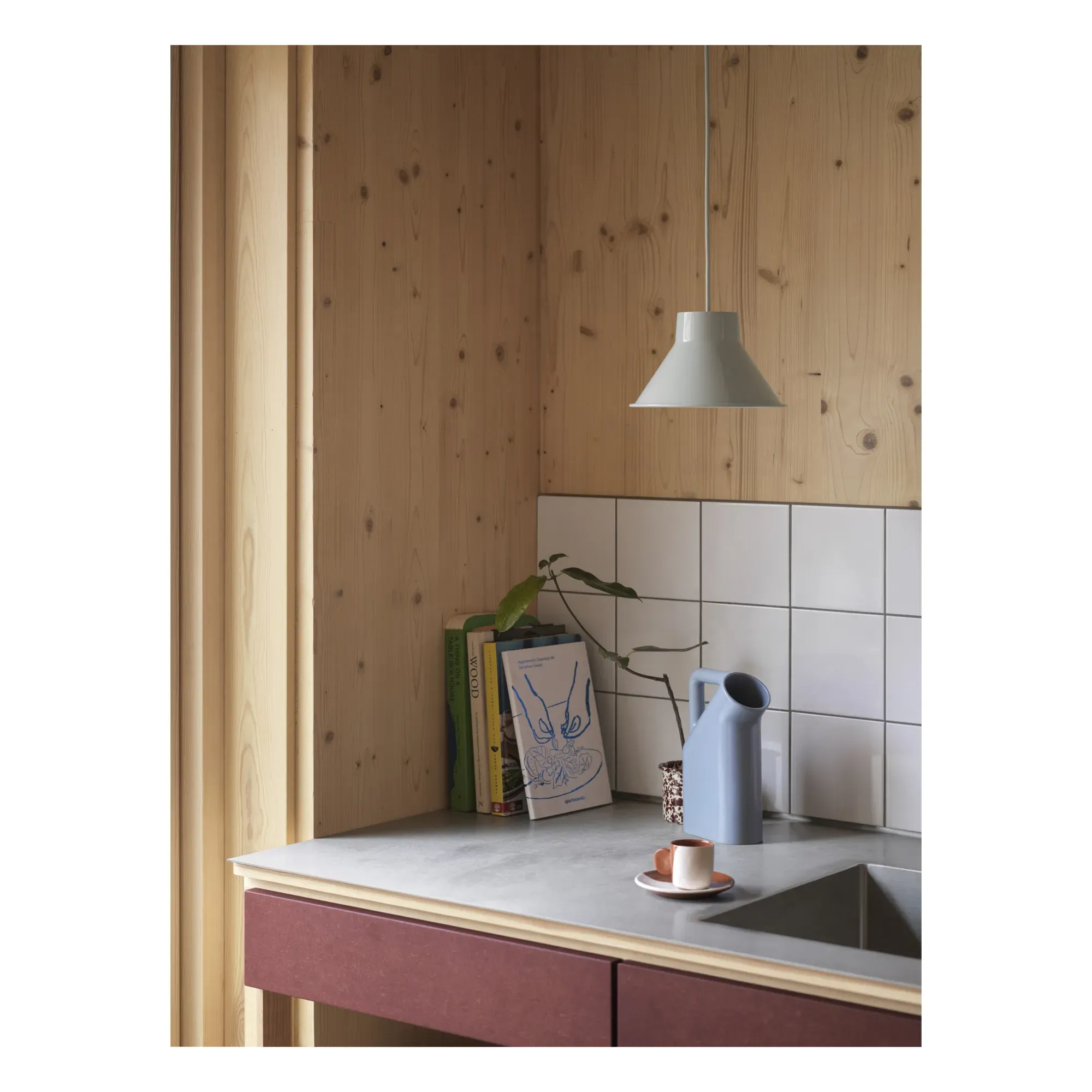 Suspension Pendant Light - Sand, Steel alternate view