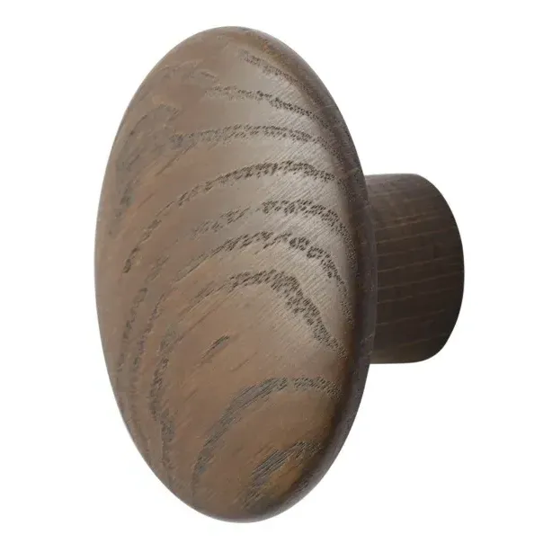 The Dots Wall Hook - Brown, Ash Wood product