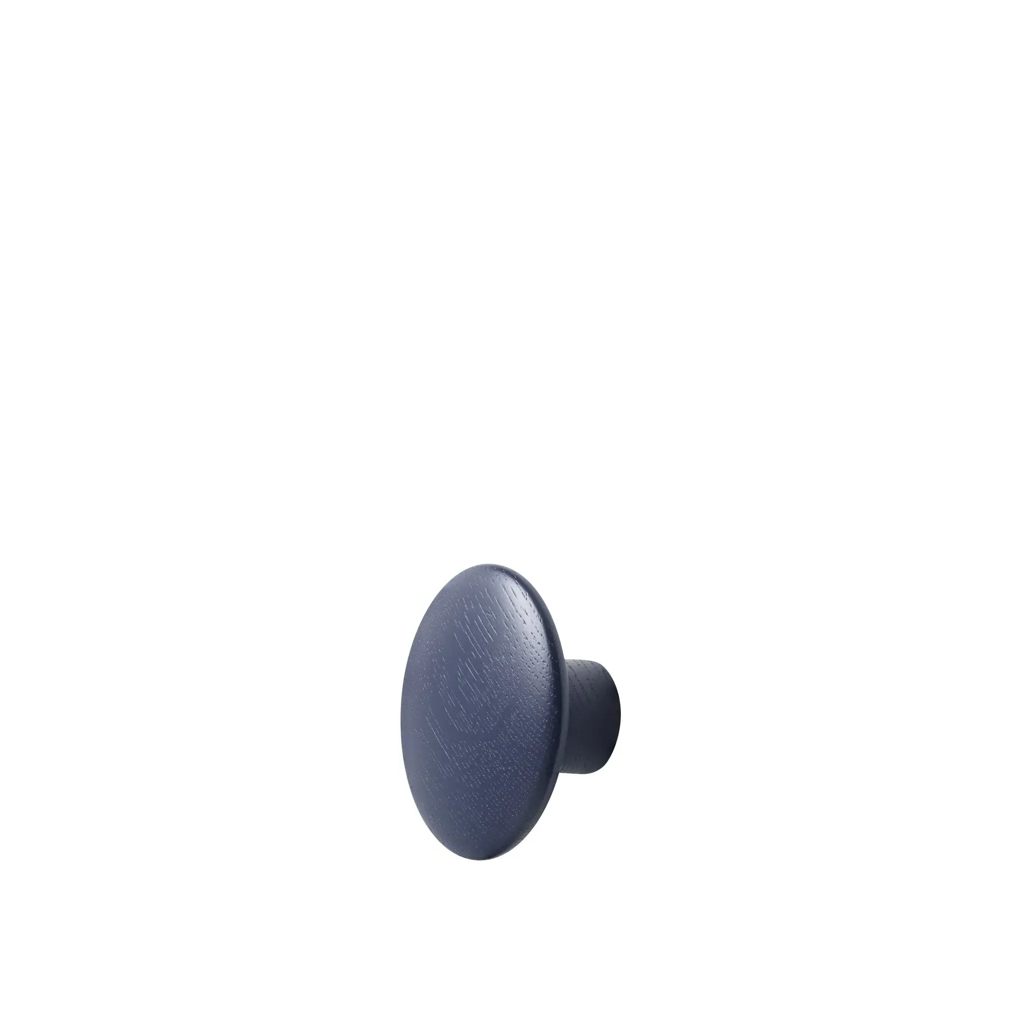 The Dots Wall Hook - Midnight Blue, Ash Wood product