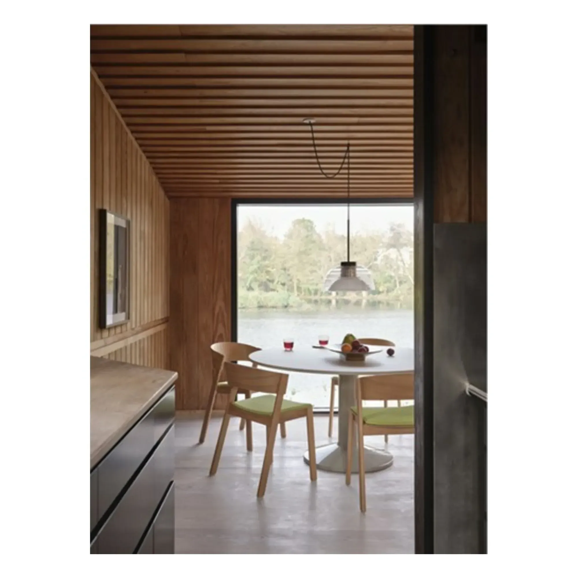 Two-Layer by Thomas Bentzen Pendant Light - Black, Glass alternate view