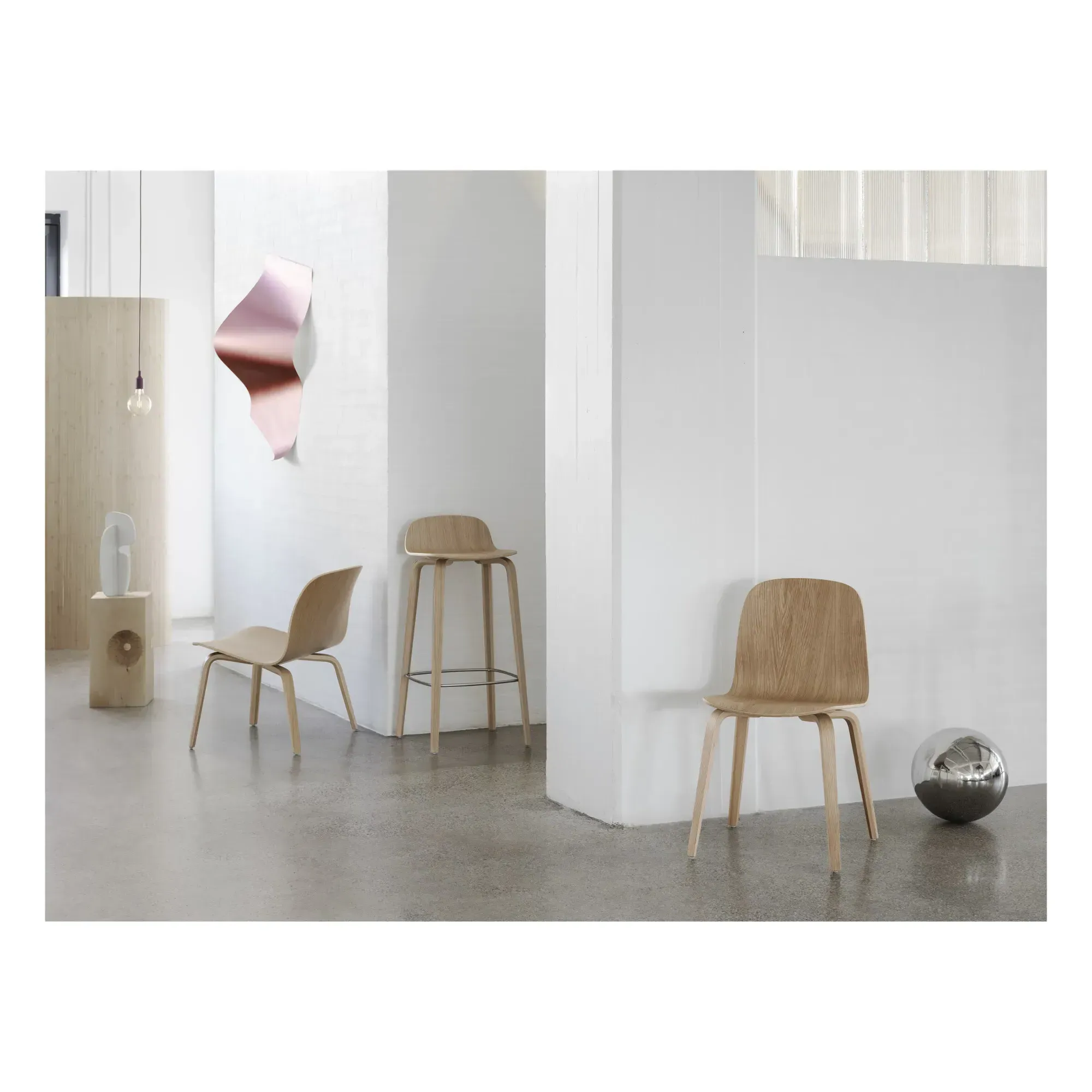 Visu Dining Chair - Oak alternate view