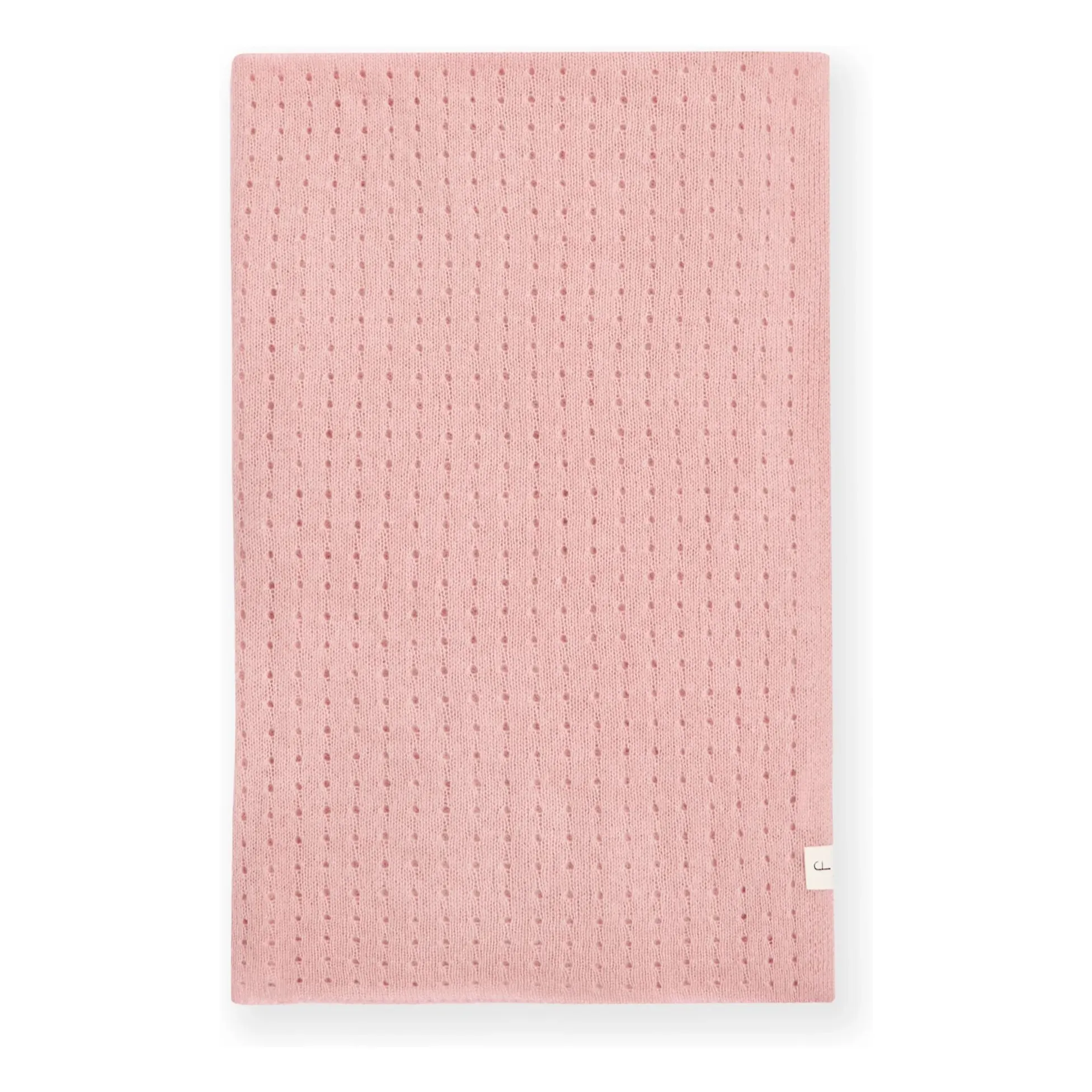Pointelle Blanket - Pink, Cashmere product