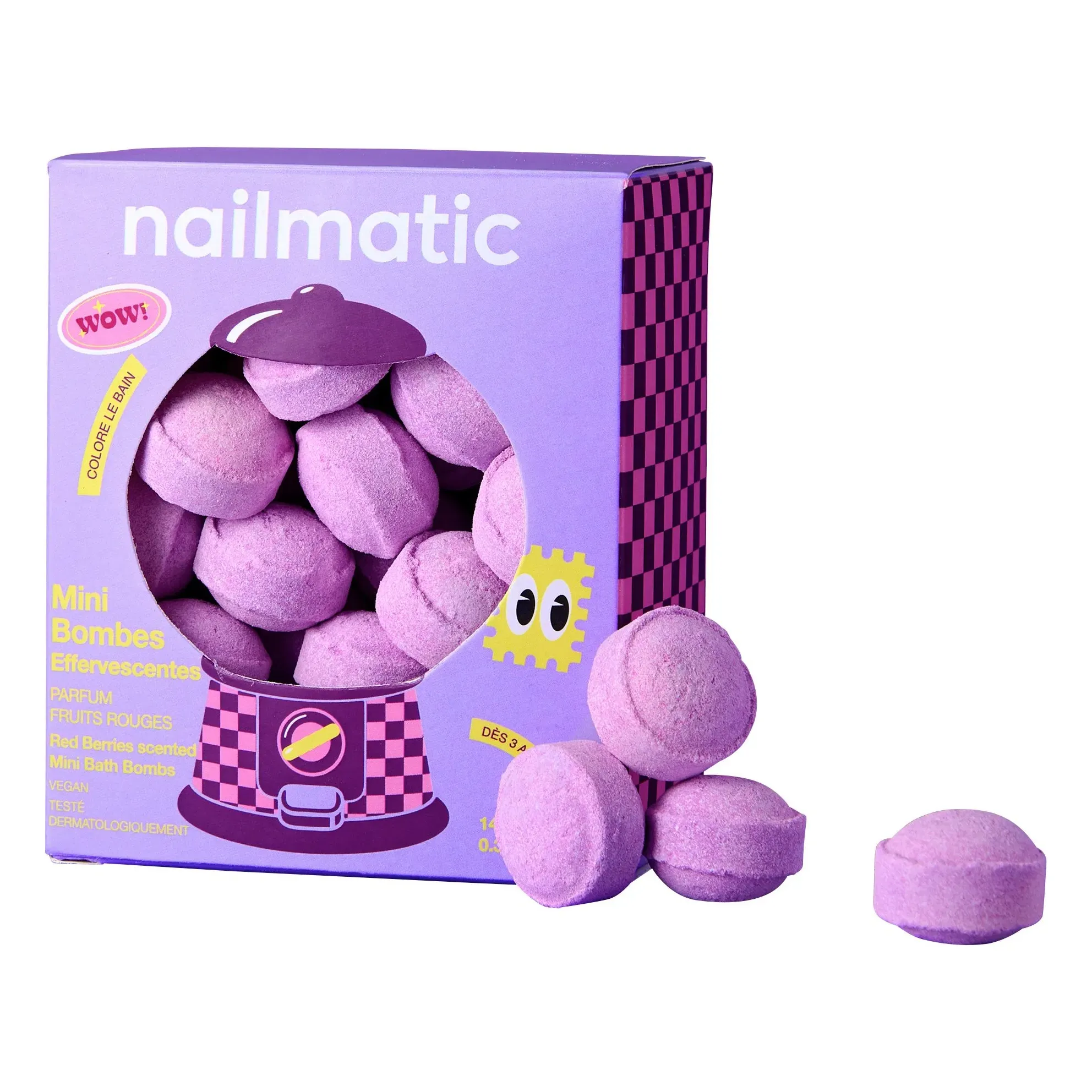 Nailmatic Kids Berry Bloom Bath Beads Set of 14 alternate view