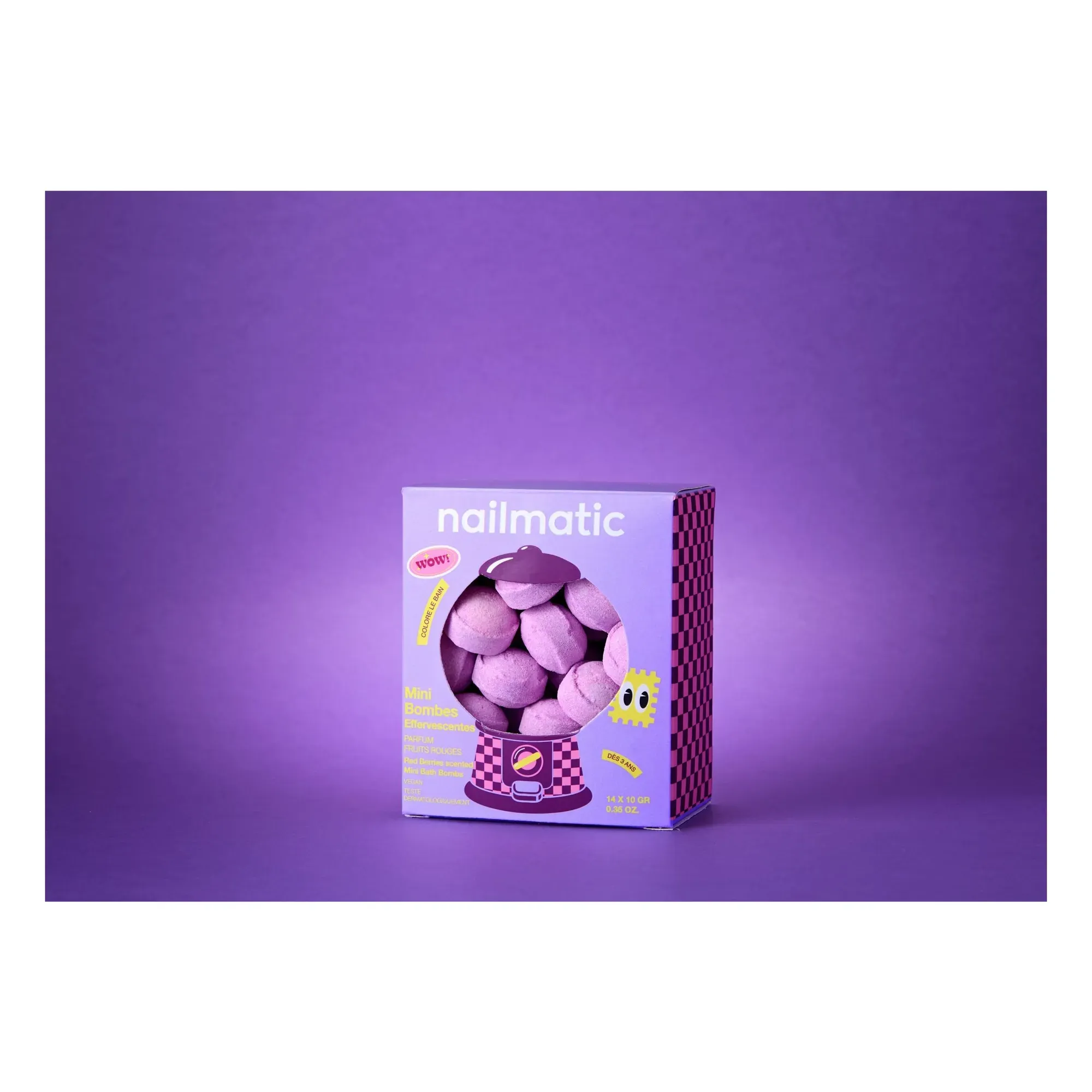 Nailmatic Kids Berry Bloom Bath Beads Set of 14 product