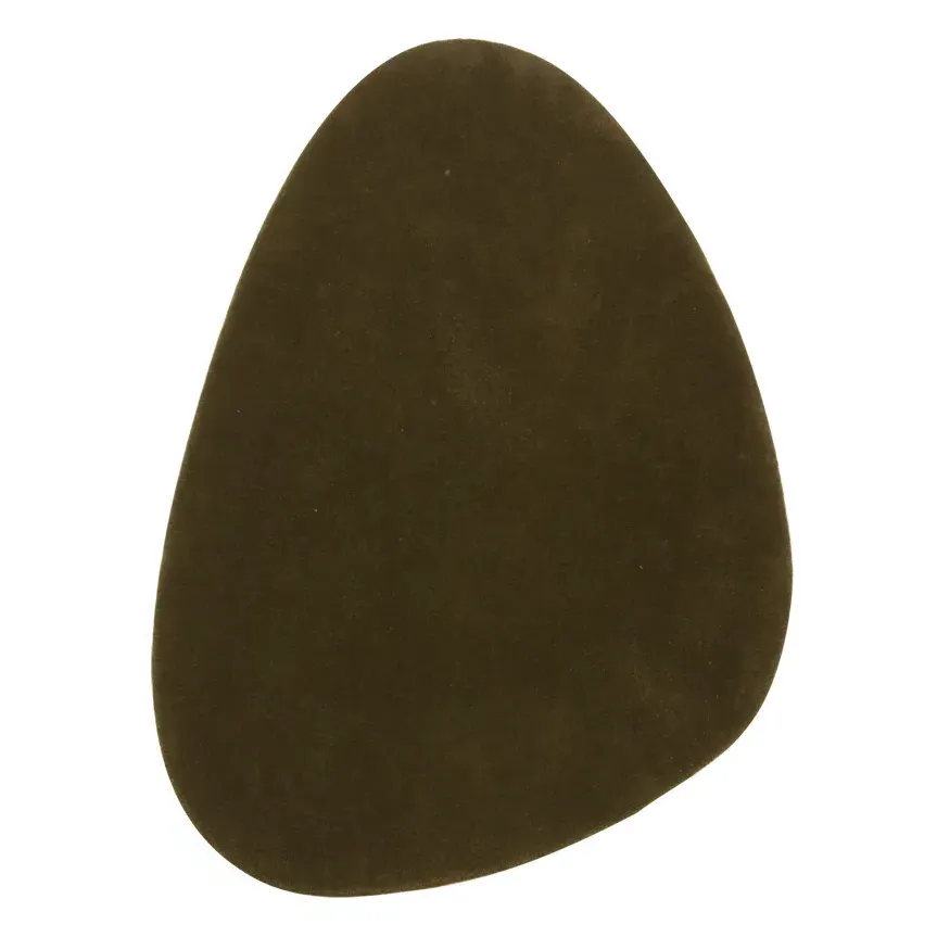 Cal 3 Irregular Wool Rug - Brown product