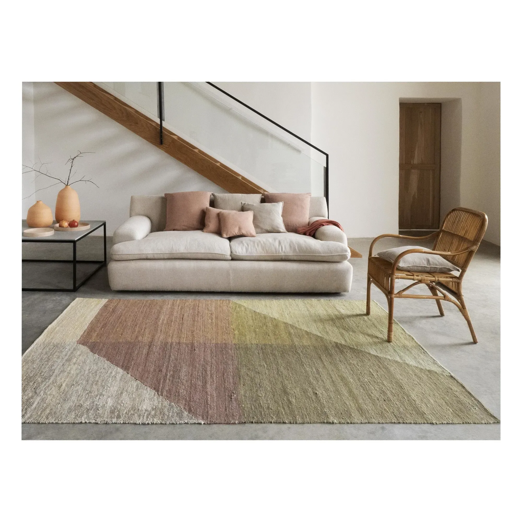 Capas by Mathias Hahn Kilim Rug - Multicoloured, Wool alternate view