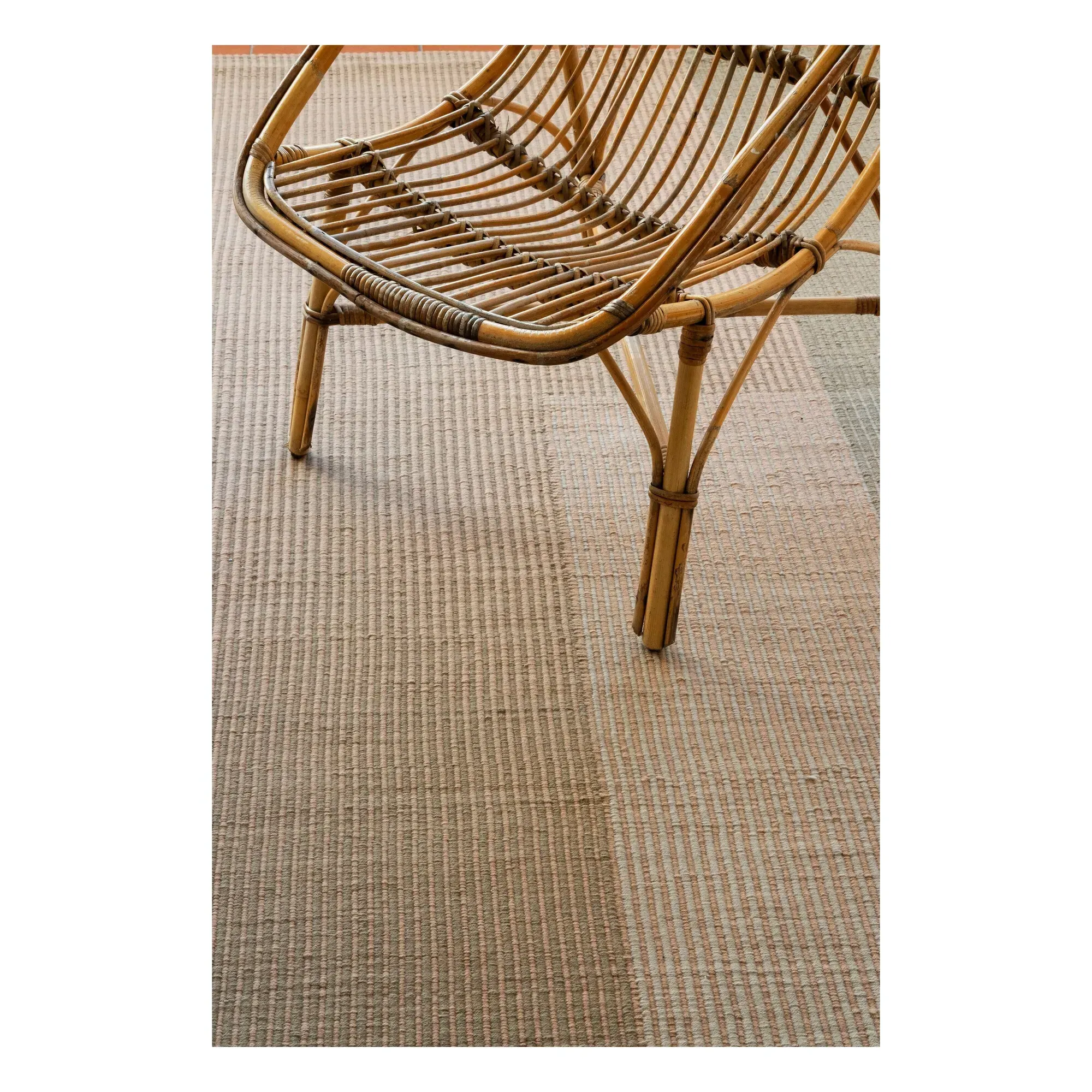 Haze 4 Area Rug - Beige, Wool alternate view
