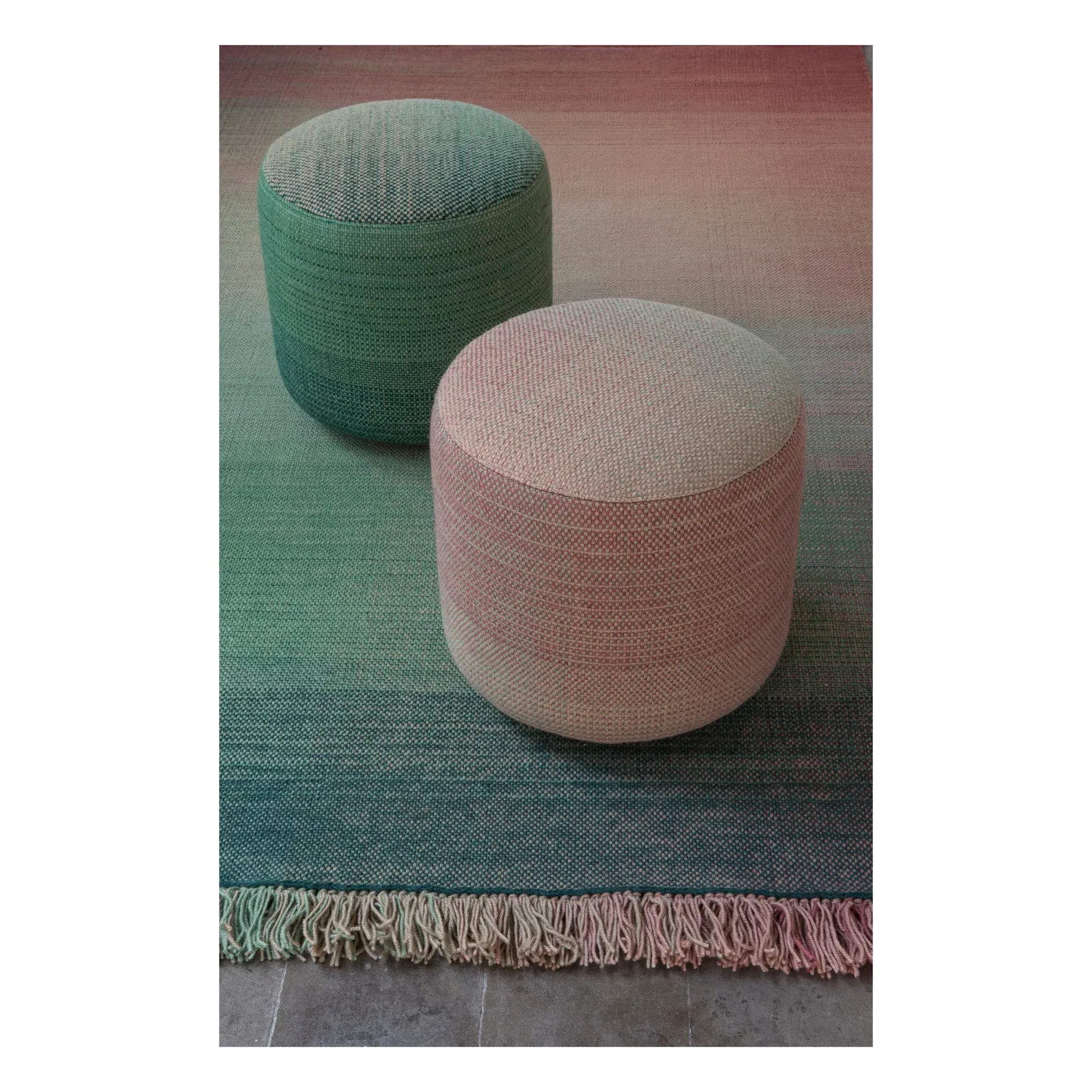 Shade 3A Pouffe - Pink alternate view