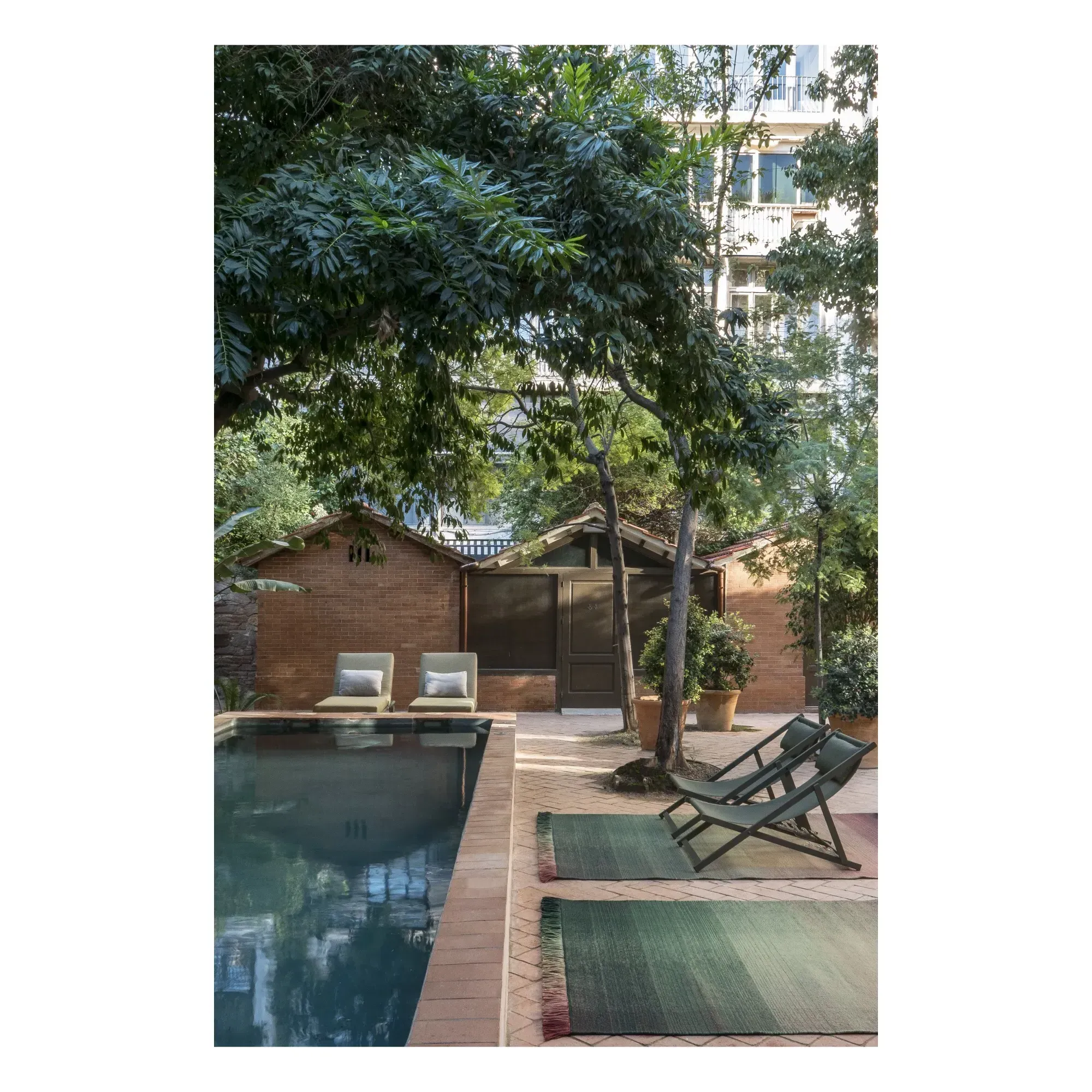 Shade by Begüm Cana Özgür Outdoor Rug - Multicoloured, Polyethylene alternate view