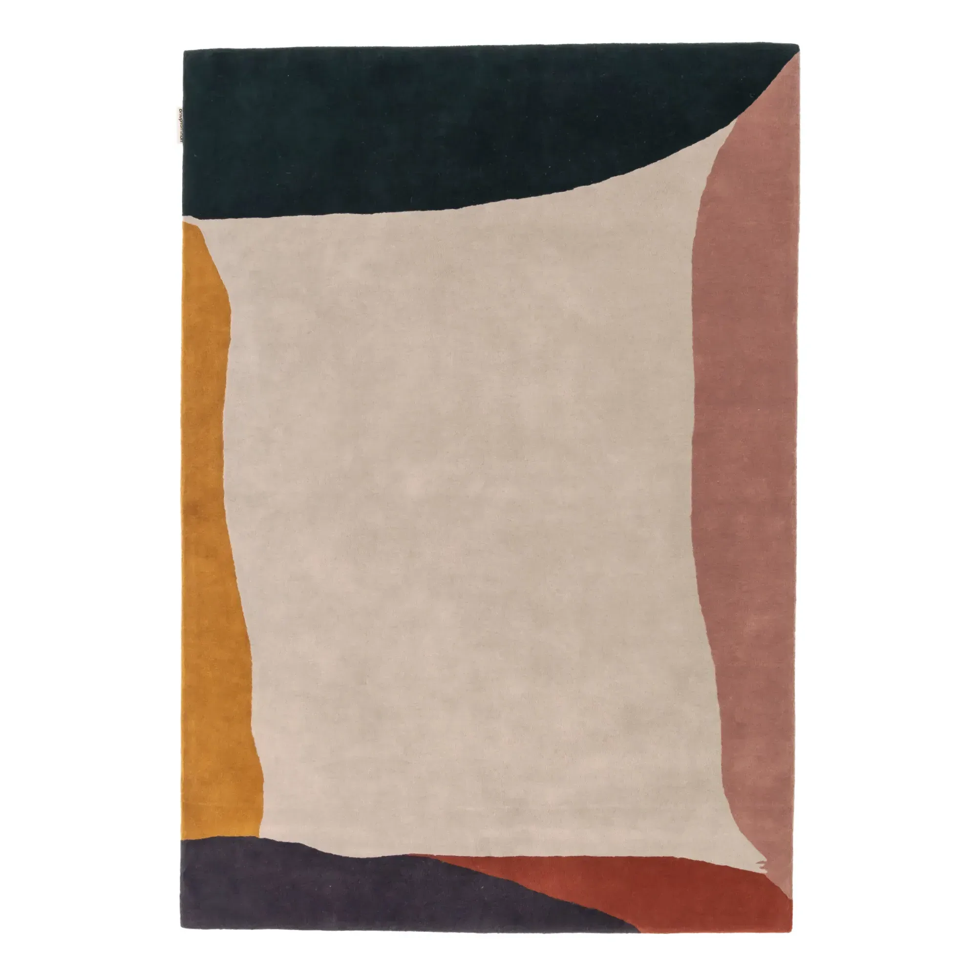 Tones Tufting Rug - Beige Pink, Wool product