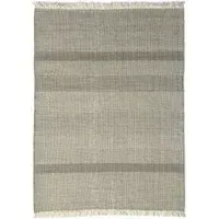Tres Elisa Padrón Flat-Weave Rug - Pearl Grey, Wool alternate view