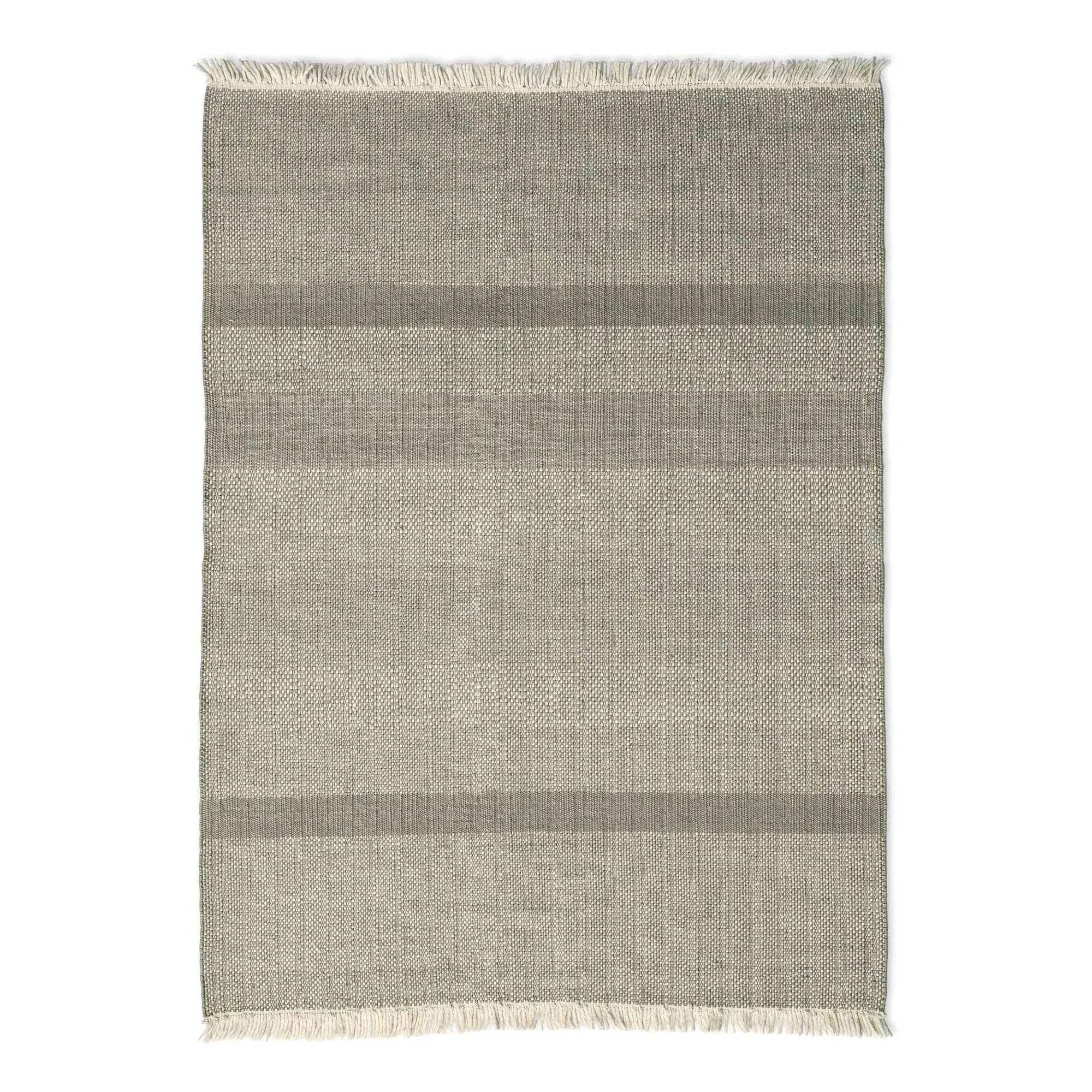 Tres Elisa Padrón Flat-Weave Rug - Pearl Grey, Wool product