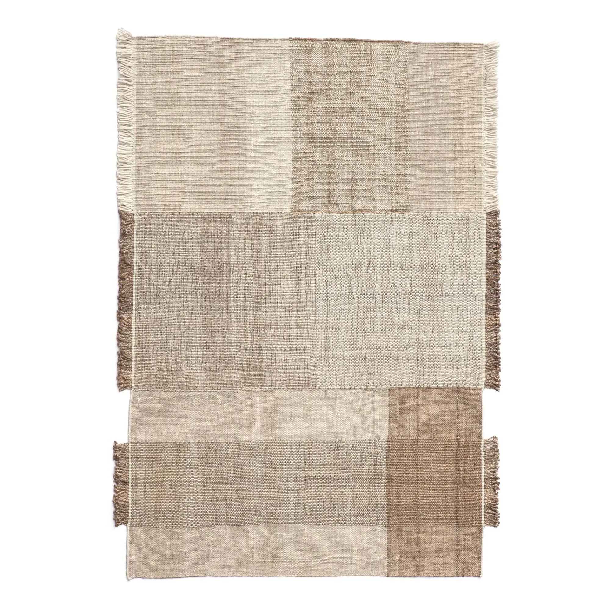 Tres Vegetal by Elisa Padrón Flat-Weave Rug - Natural, Wool product